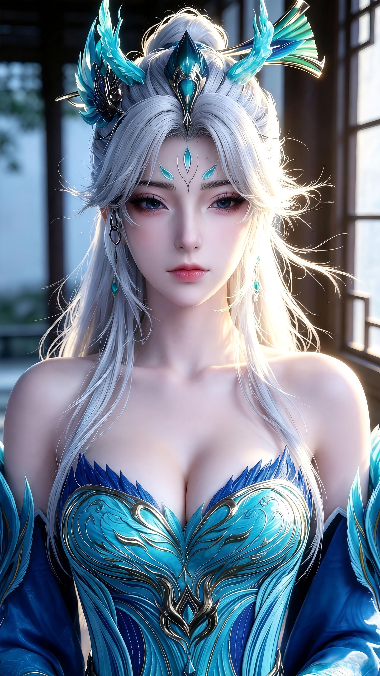 《择天记》南客的颜值与可爱双双超标 孔雀神女 反差感颜值 动漫壁纸 仙气御姐,第10张
