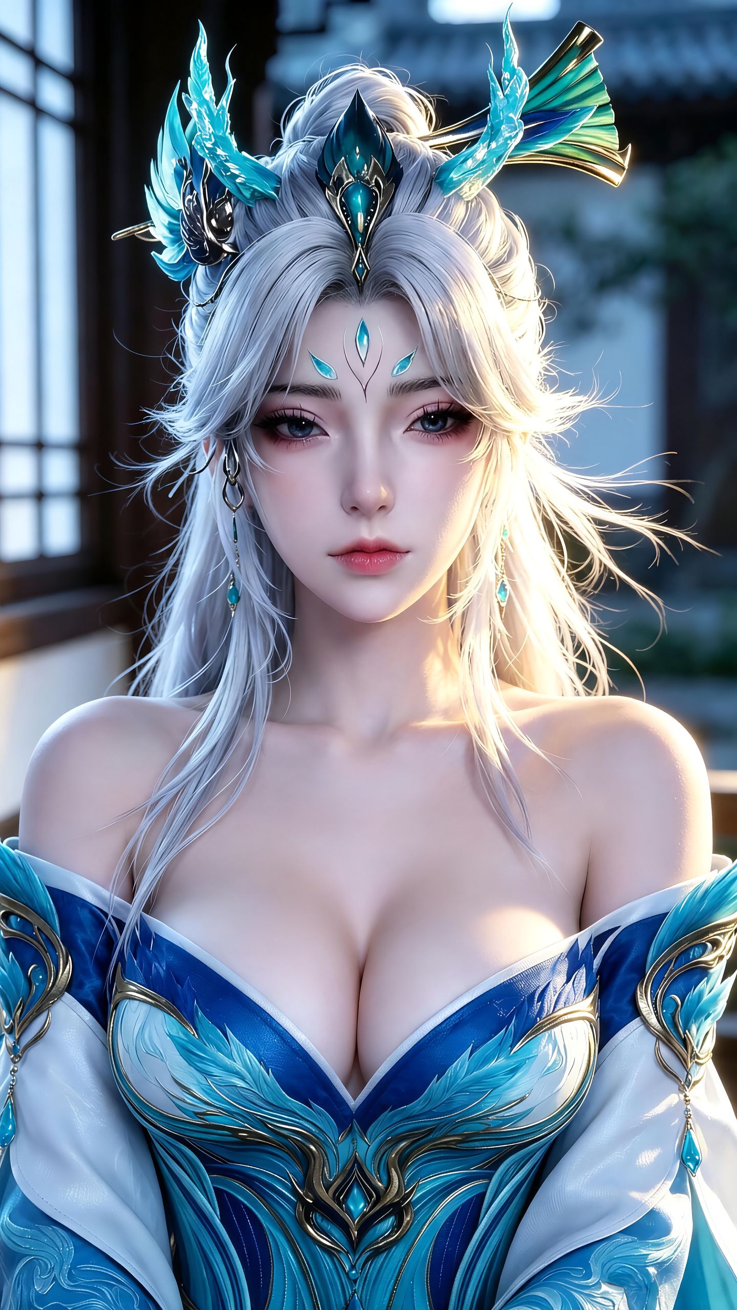 《择天记》南客的颜值与可爱双双超标 孔雀神女 反差感颜值 动漫壁纸 仙气御姐,第8张