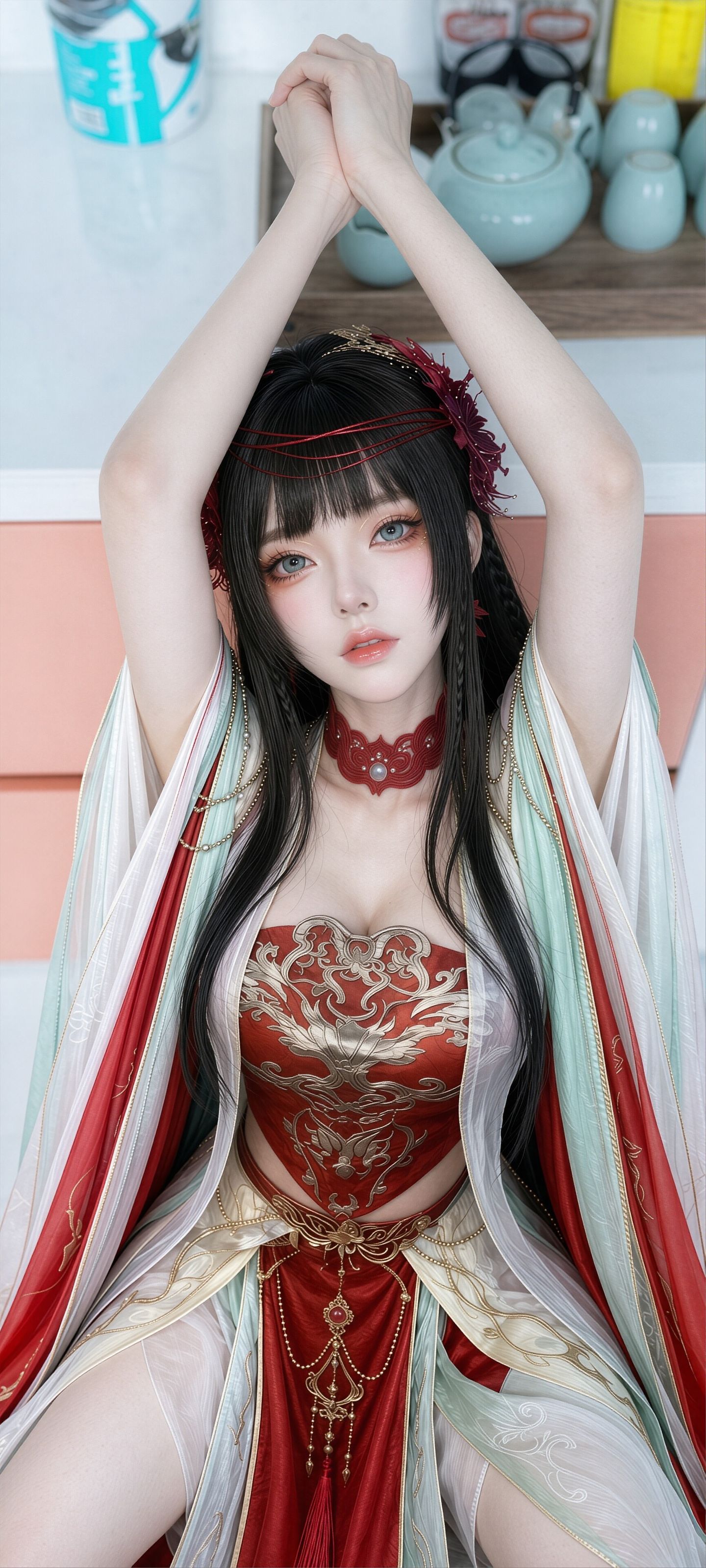 国漫美女 青襞壁纸美图分享 择日飞升动画动漫角色,第4张