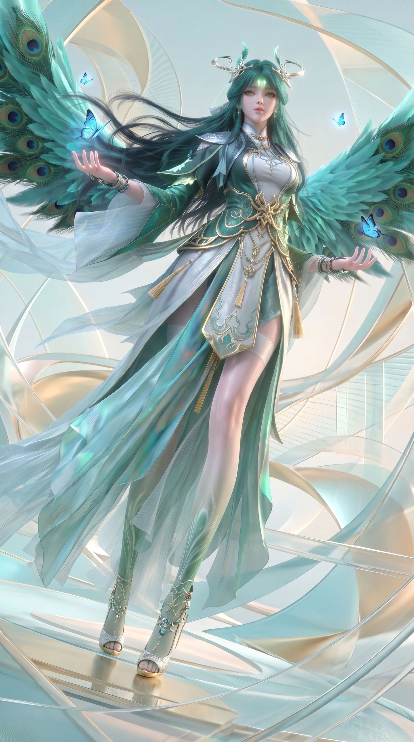 斗罗大陆绝世唐门萧萧壁纸 动漫可爱女孩 竖版锁屏背景壁纸,第3张