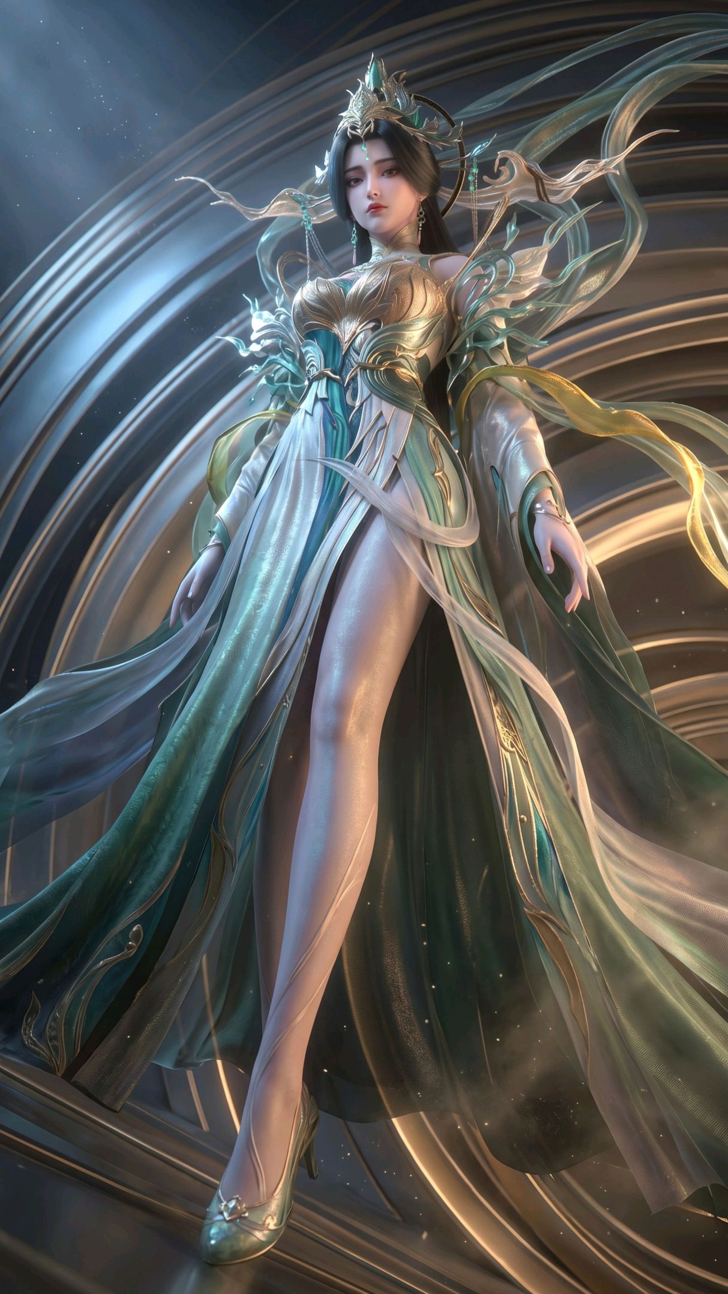 柳神美图 九劫焚天 完美世界 国漫女神图片,第2张