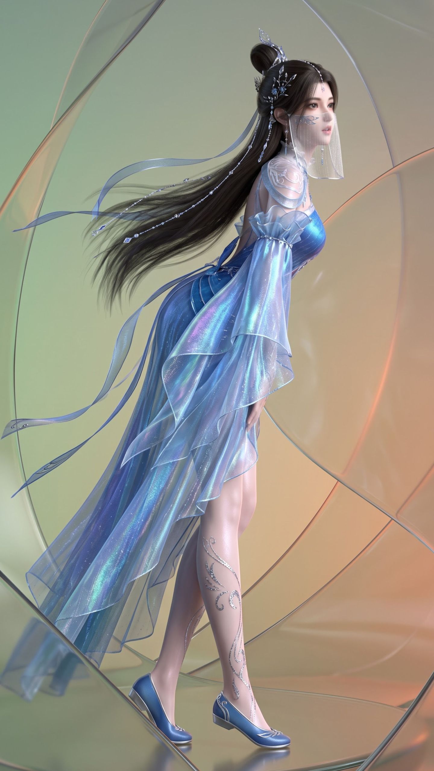 夏倾月 逆天邪神动漫美女 视觉美感 创意艺术,第3张