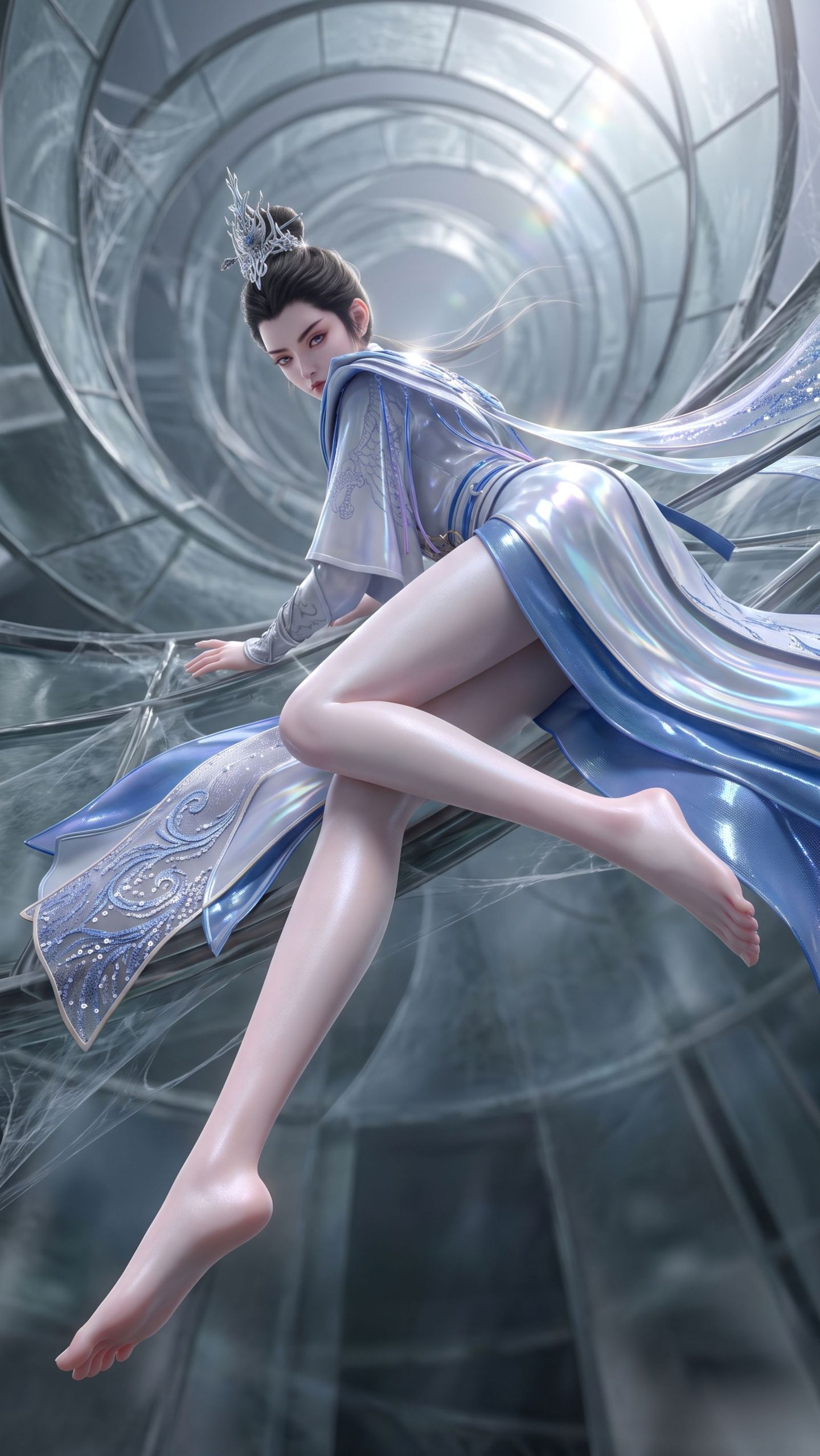 女主元未央登场 反差感软乎乎的萌妹子 择日飞升,第1张