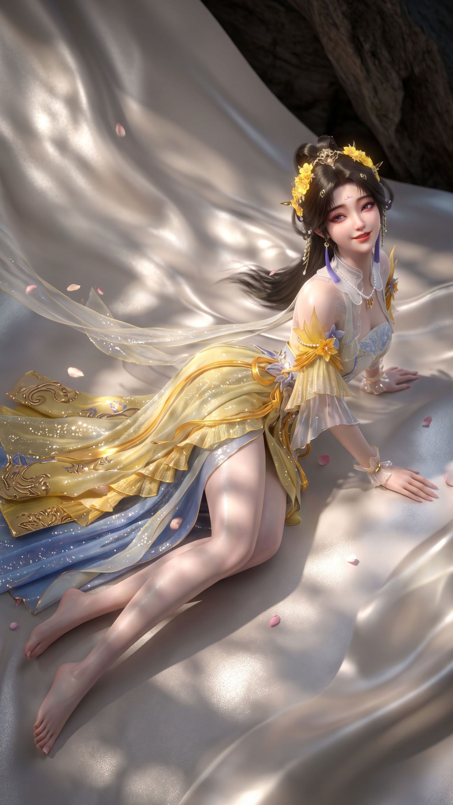 女主元未央登场 反差感软乎乎的萌妹子 择日飞升,第2张