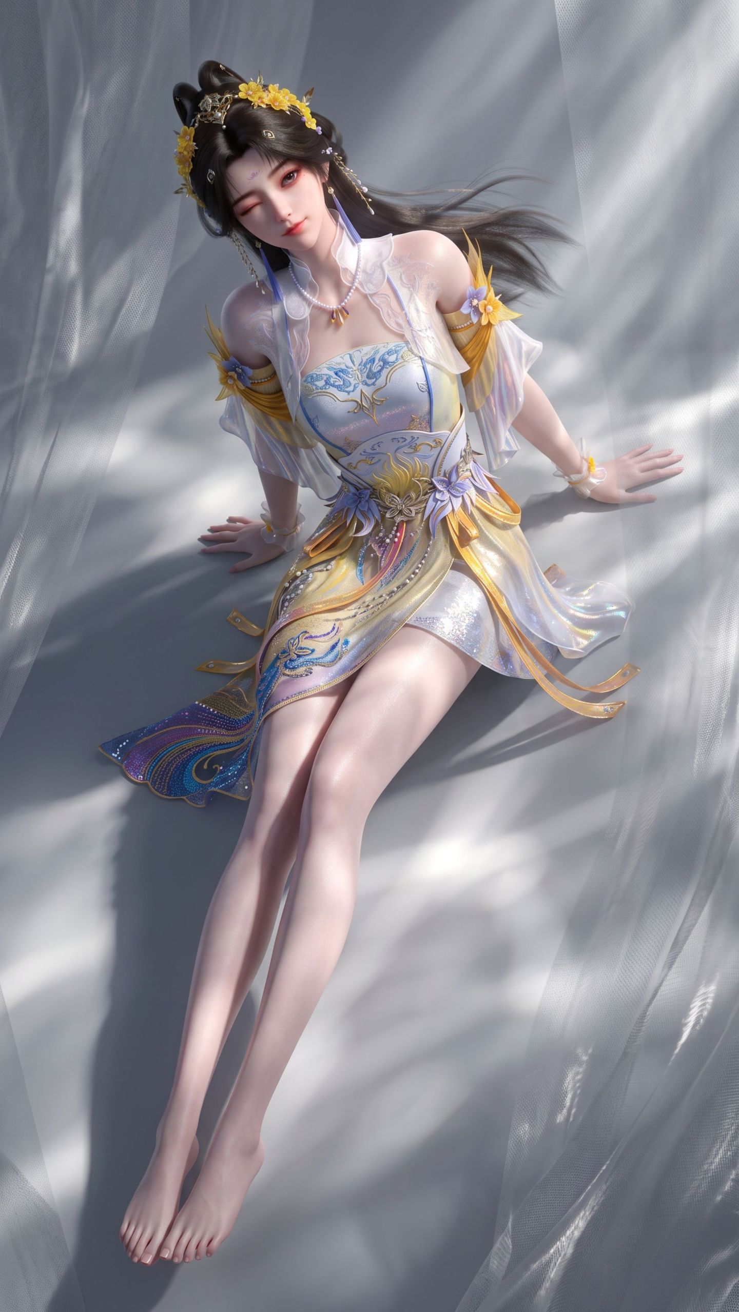 女主元未央登场 反差感软乎乎的萌妹子 择日飞升,第4张