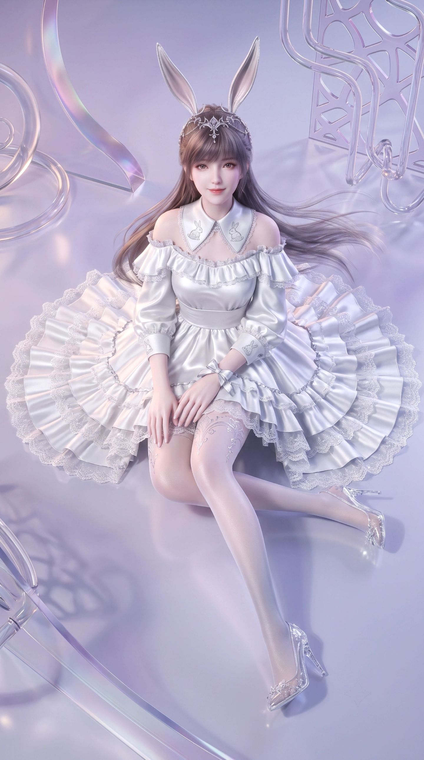 绝美版小舞 斗罗大陆动漫美女 AI高清美图,第4张