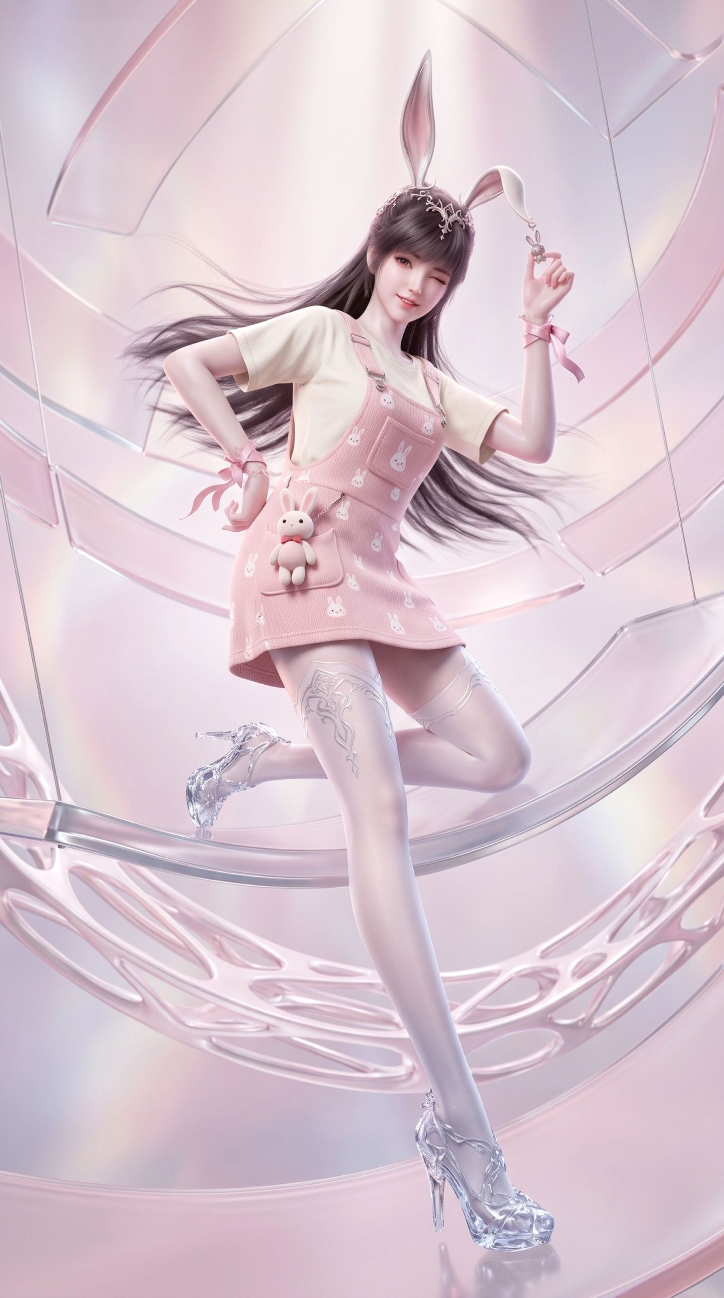 绝美版小舞 斗罗大陆动漫美女 AI高清美图,第7张