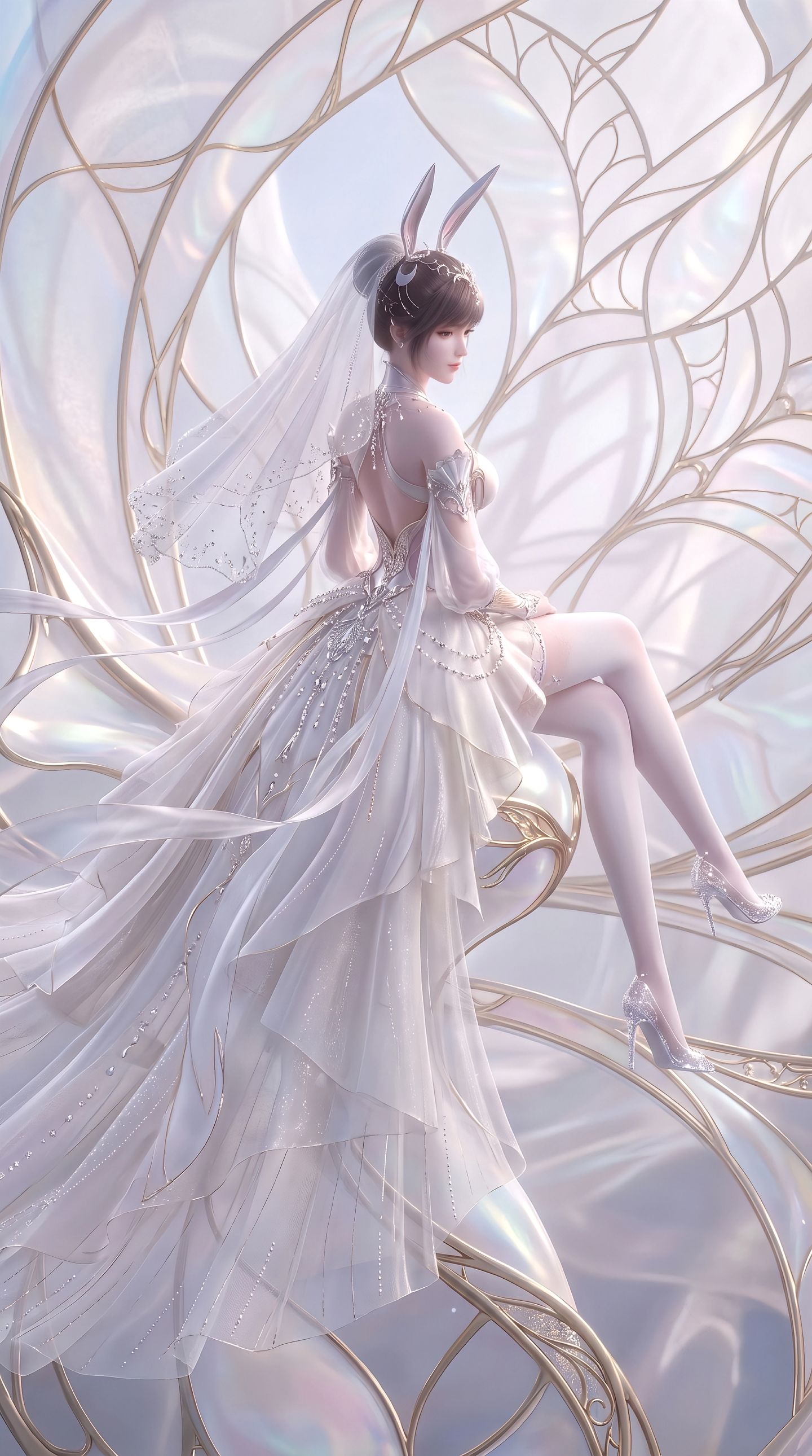 绝美版小舞 斗罗大陆动漫美女 AI高清美图,第6张