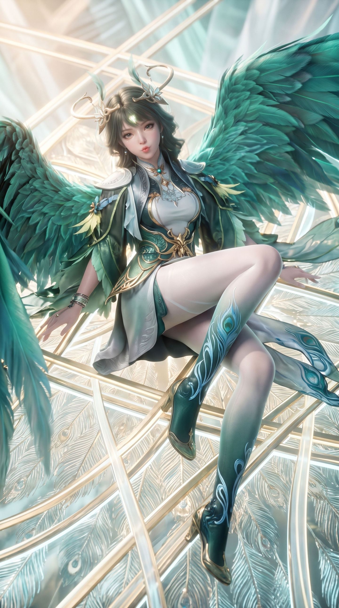 斗罗大陆2绝世唐门 潇潇 动漫女孩 唯美手机锁屏壁纸,第3张