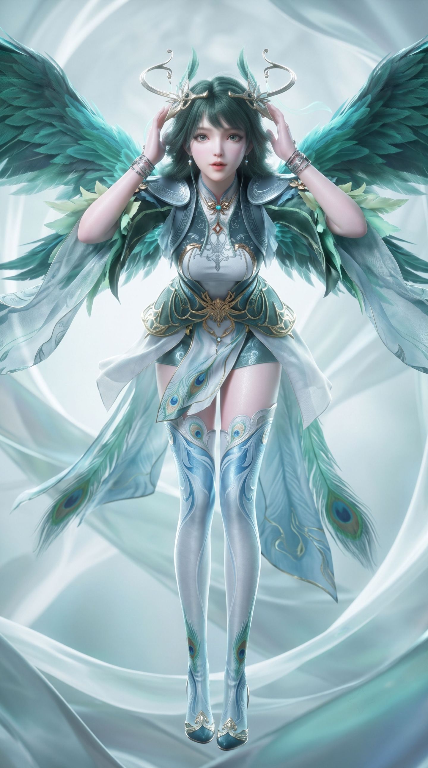 斗罗大陆2绝世唐门 潇潇 动漫女孩 唯美手机锁屏壁纸,第5张