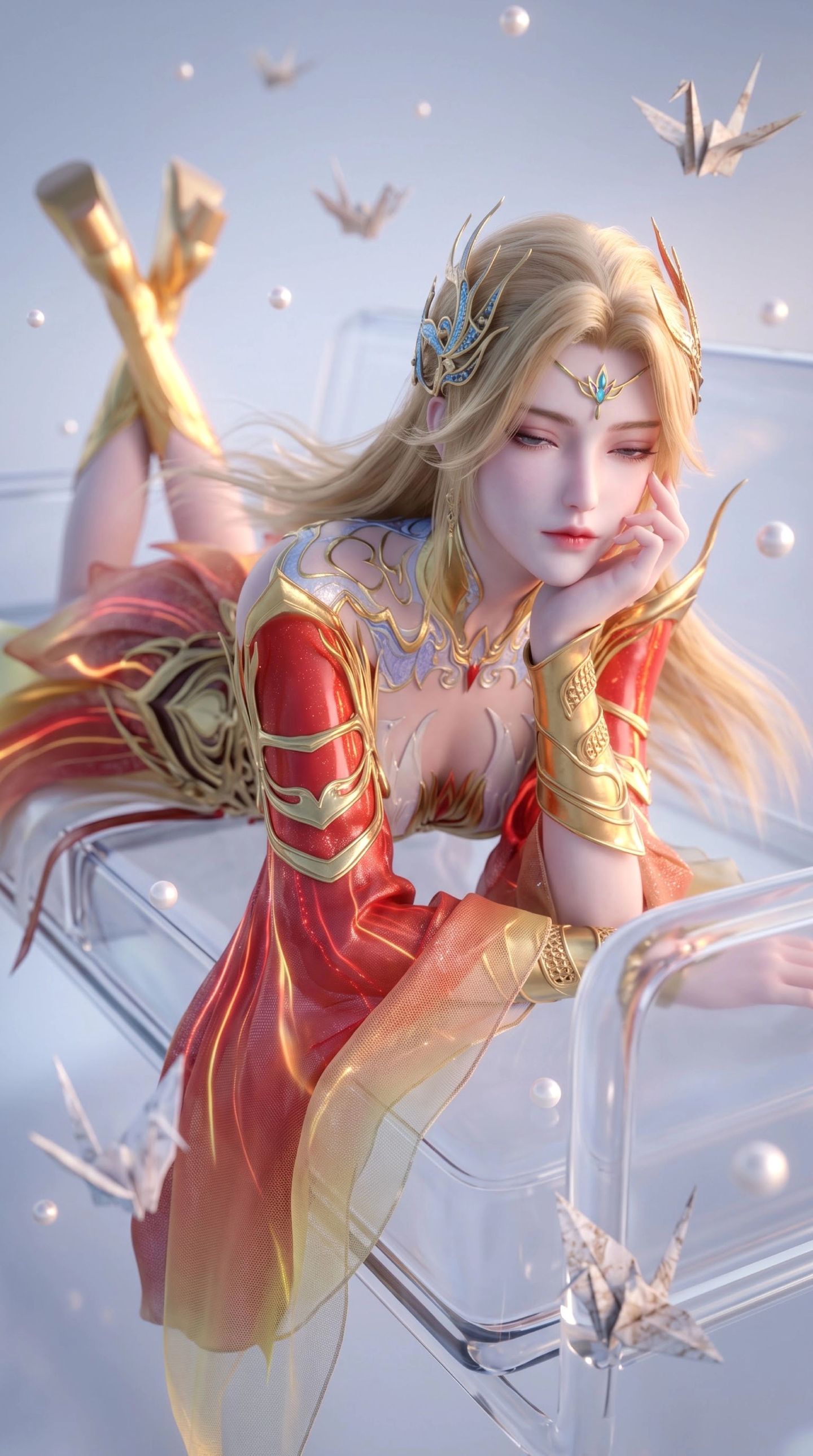 温清璇 大主宰国漫女神 超高清手机壁纸 动漫美女,第2张
