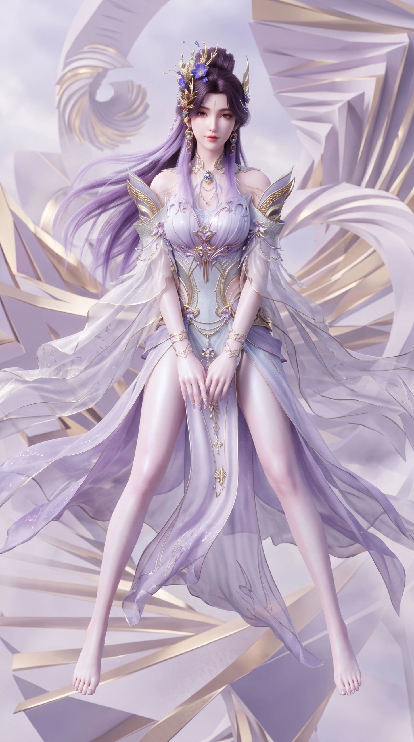 光阴之外丁雪壁纸 高挑美女 性感美腿,第1张