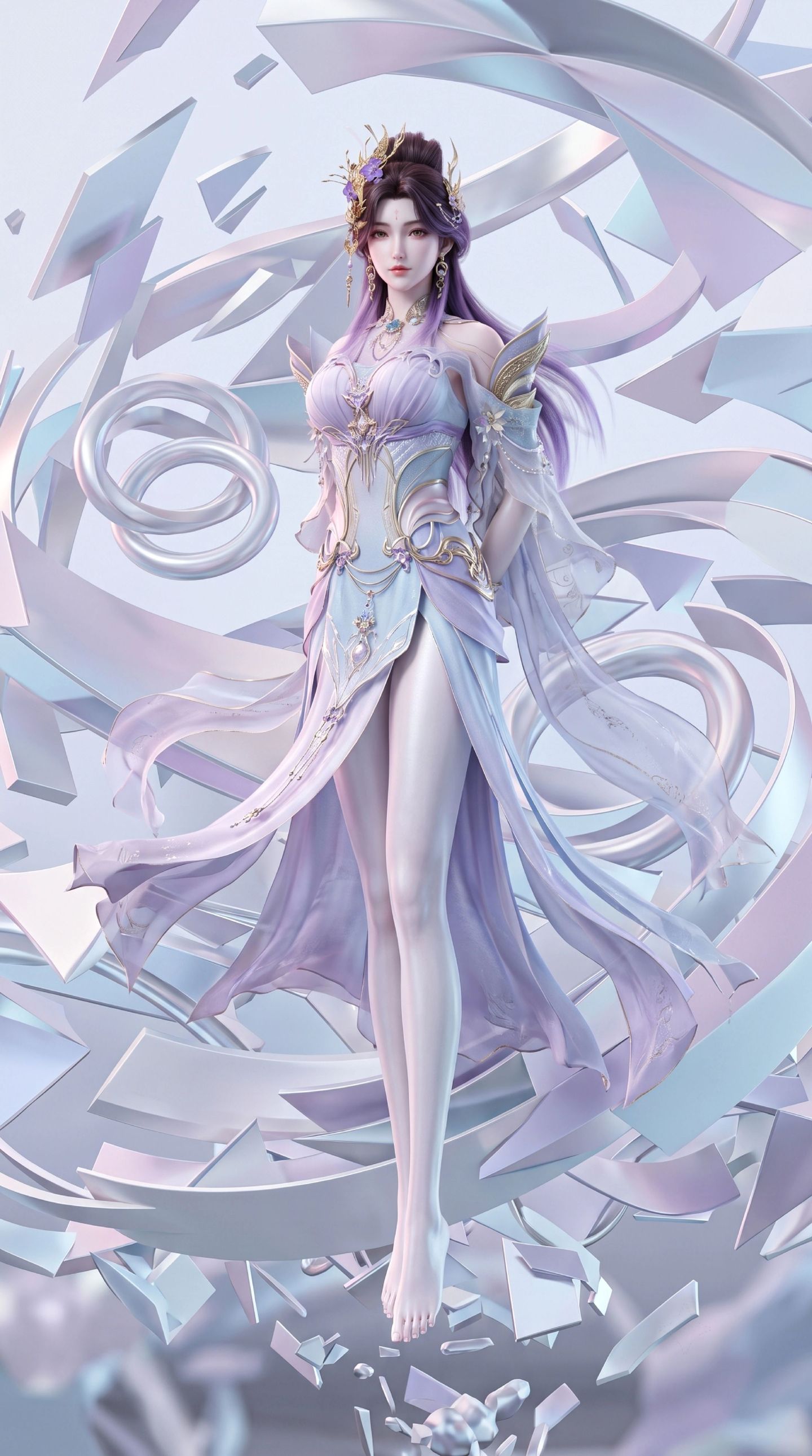 光阴之外丁雪壁纸 高挑美女 性感美腿,第5张