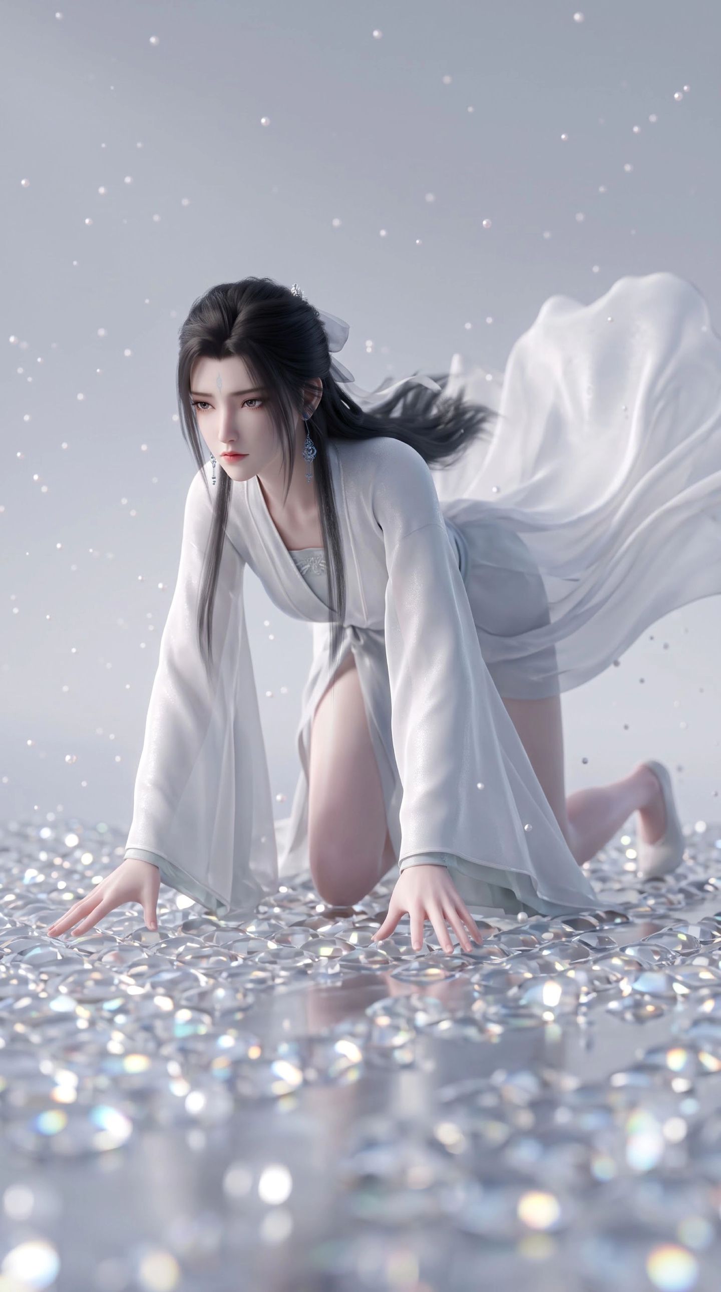 诛仙最终季陆雪琪的睡衣！温柔又有仙气感 国漫美女AI绘画,第6张