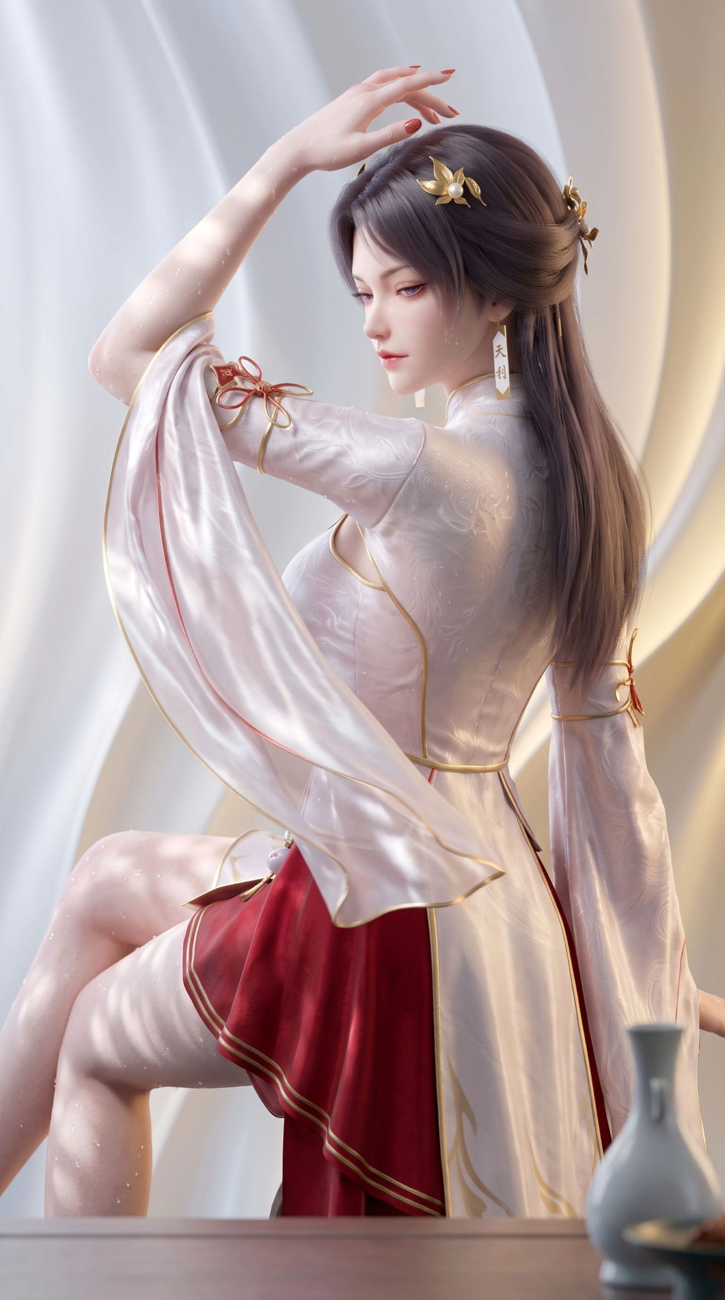 大主宰动画夏幽兰壁纸 手机锁屏美女背景图片 收藏推荐,第2张