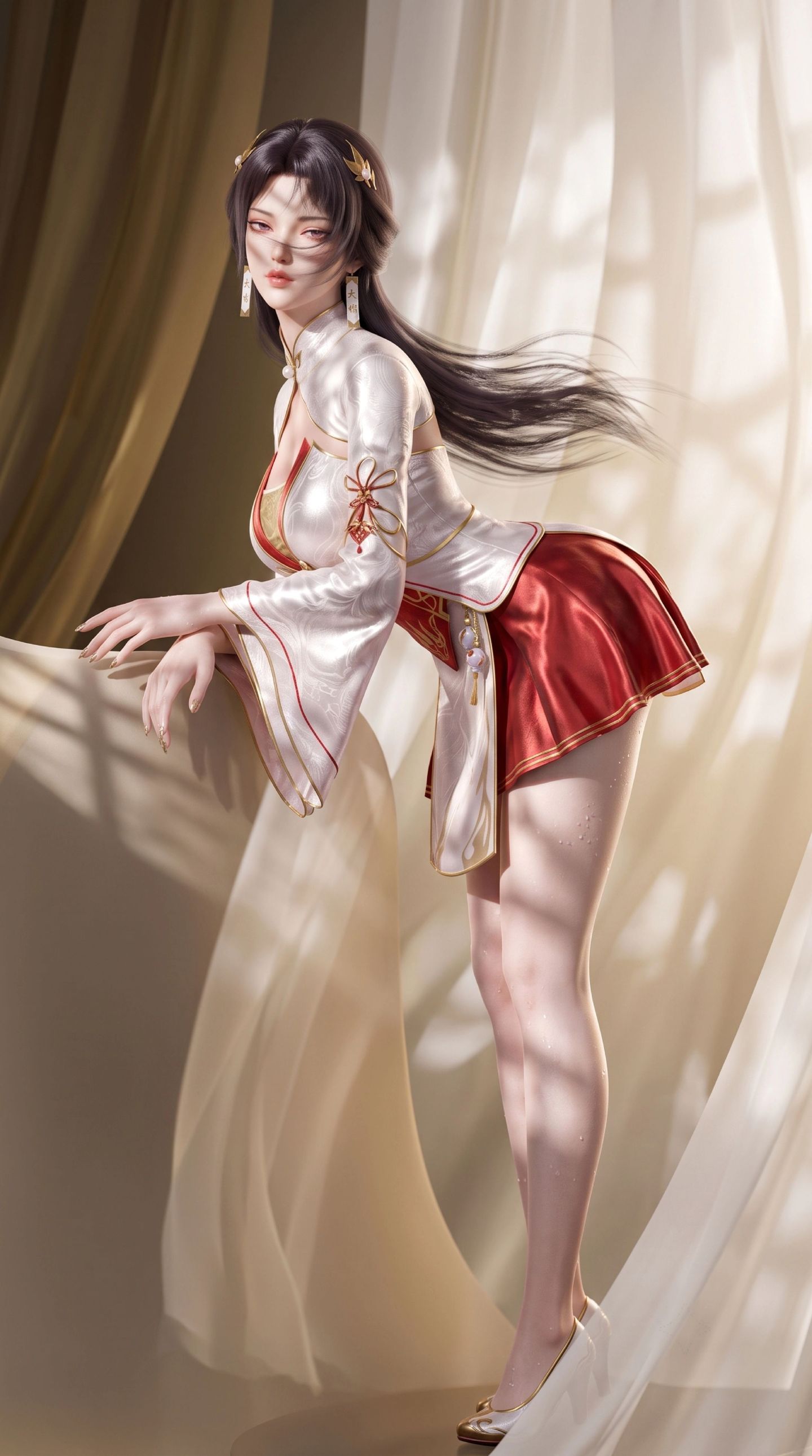 大主宰动画夏幽兰壁纸 手机锁屏美女背景图片 收藏推荐,第3张