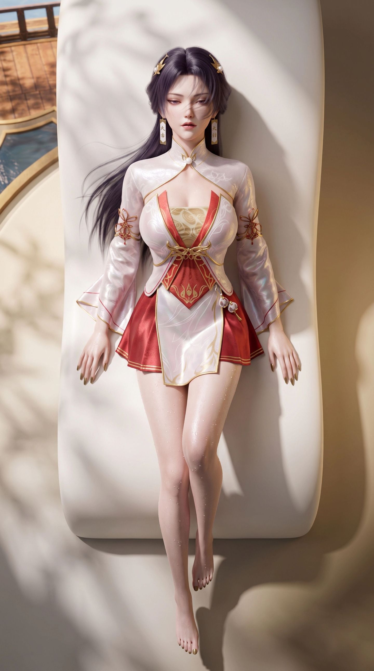 大主宰动画夏幽兰壁纸 手机锁屏美女背景图片 收藏推荐,第4张