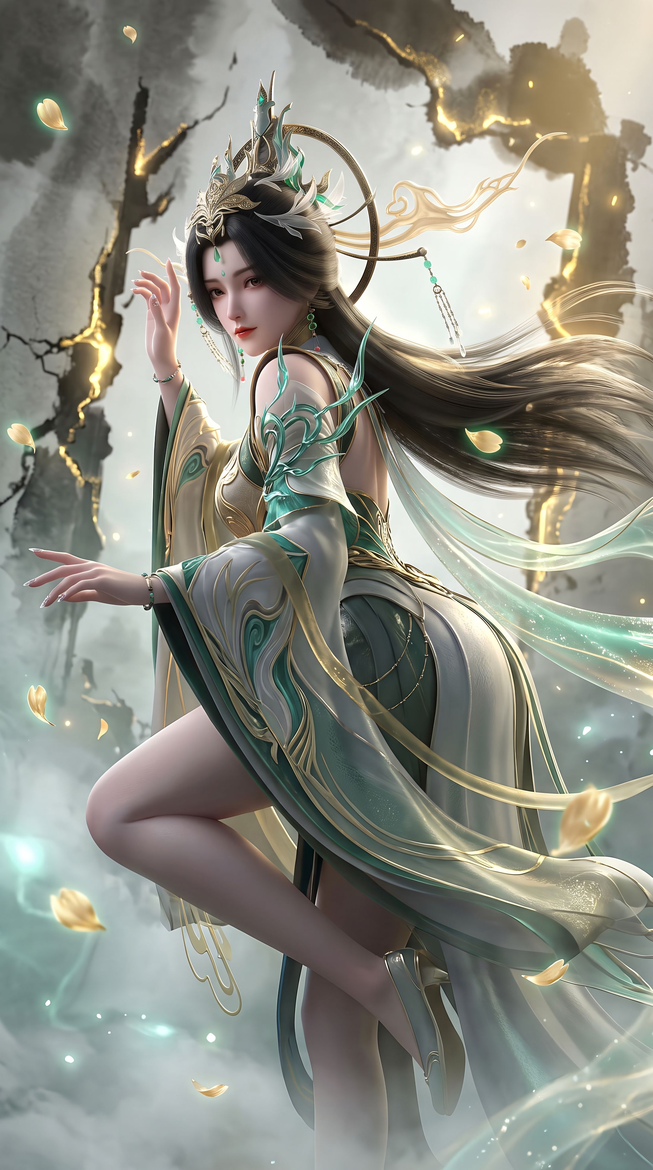 柳妹 完美世界壁纸 性感美女 艺术美体 热门收藏,第6张