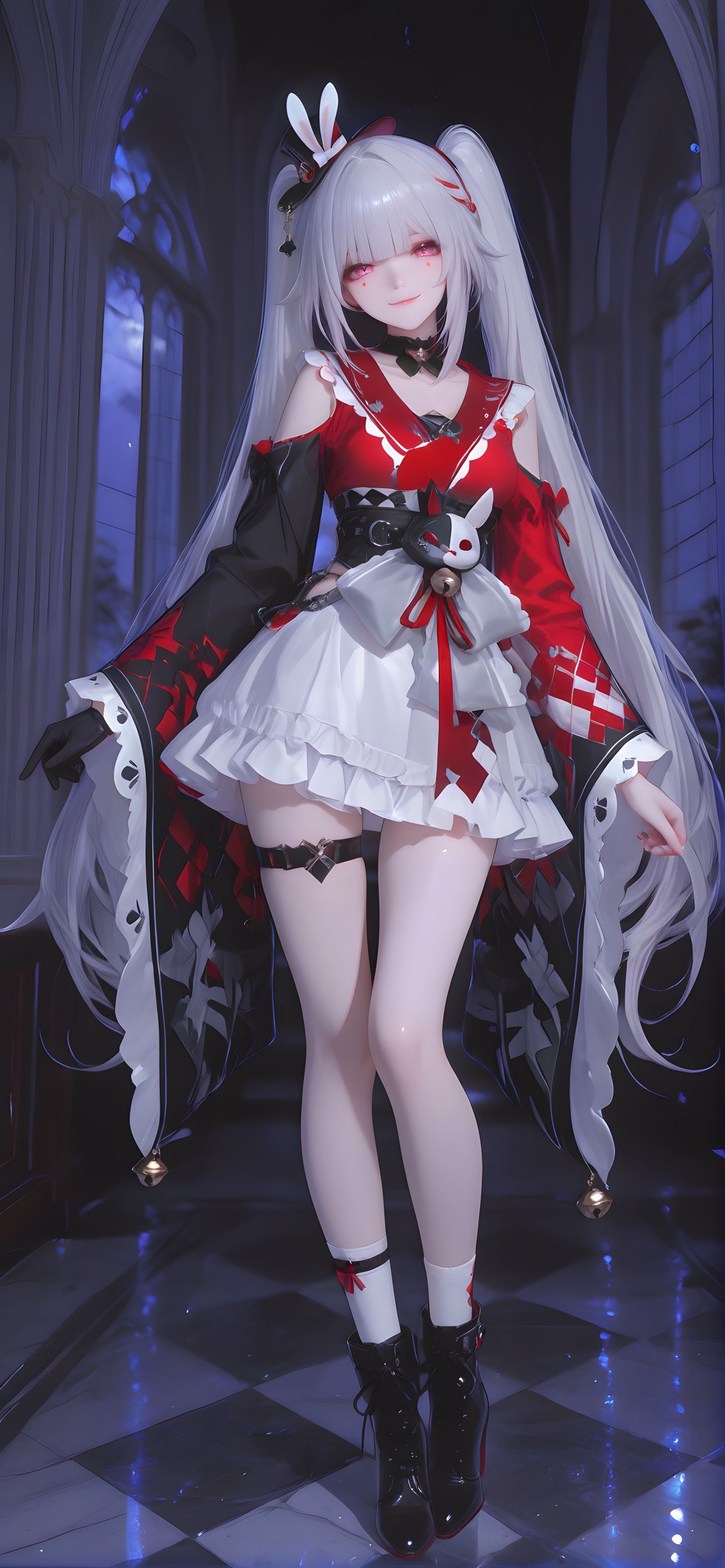 崩坏星穹铁道花火 美图壁纸 二次元病娇版萝莉少女 冷白皮肤,第3张