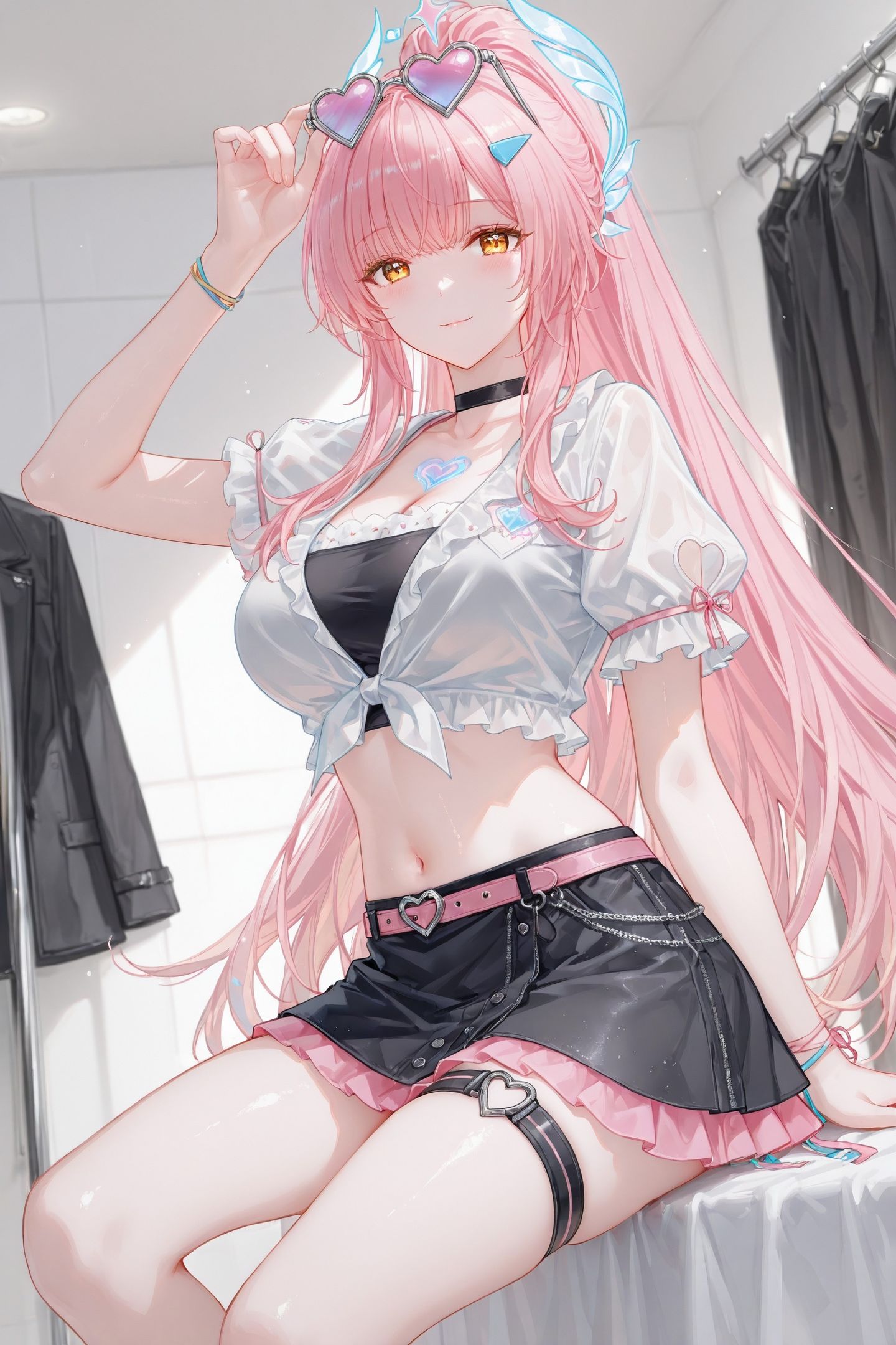 鸣潮爱弥斯图片壁纸 小爱 二次元系列美女套图 腿环,第1张
