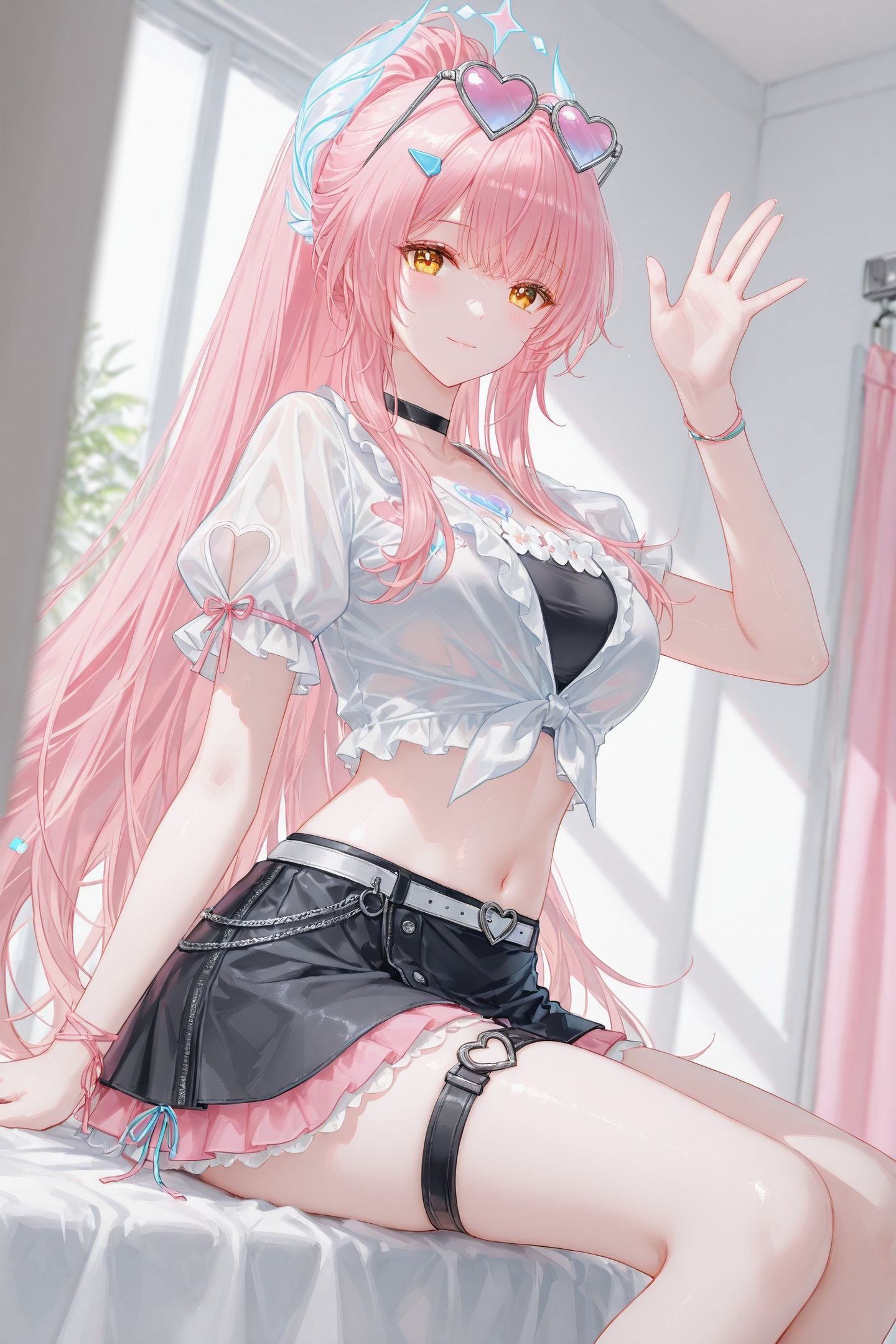 鸣潮爱弥斯图片壁纸 小爱 二次元系列美女套图 腿环,第3张