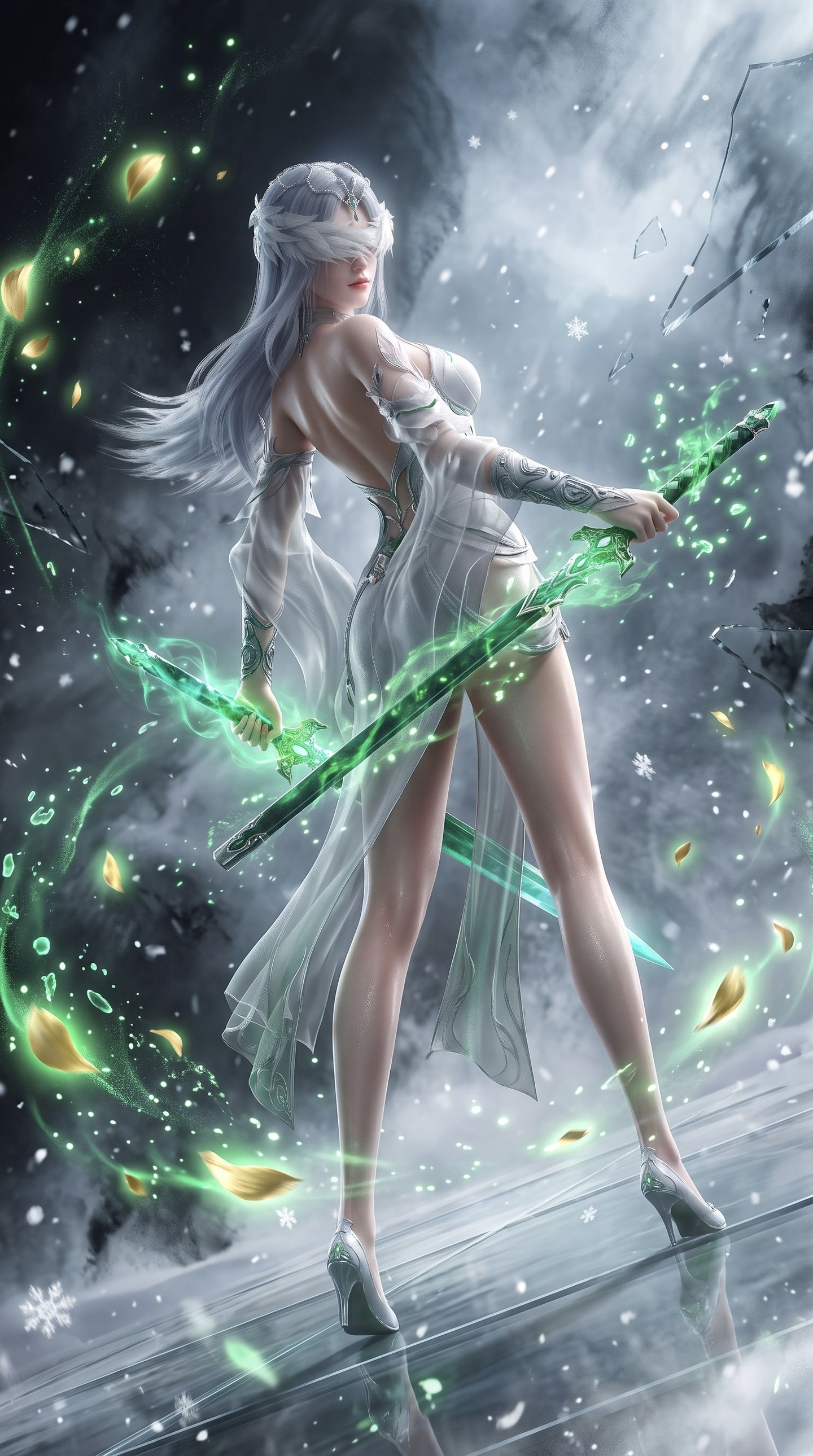 九劫焚天柳神壁纸 动漫御姐图片 完美世界动画 颜值担当 超高清手机壁纸,第2张