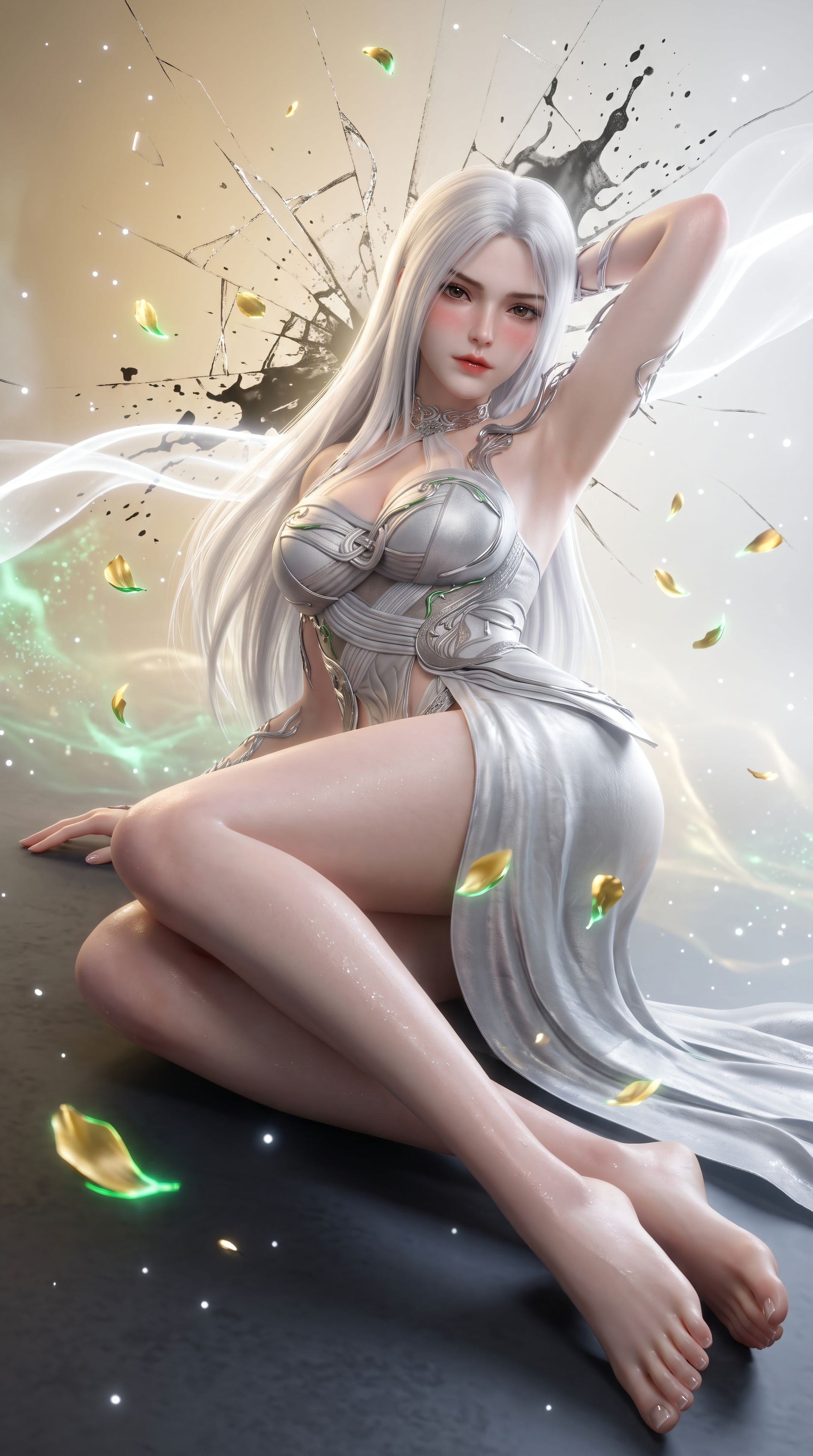九劫焚天柳神壁纸 动漫御姐图片 完美世界动画 颜值担当 超高清手机壁纸,第6张