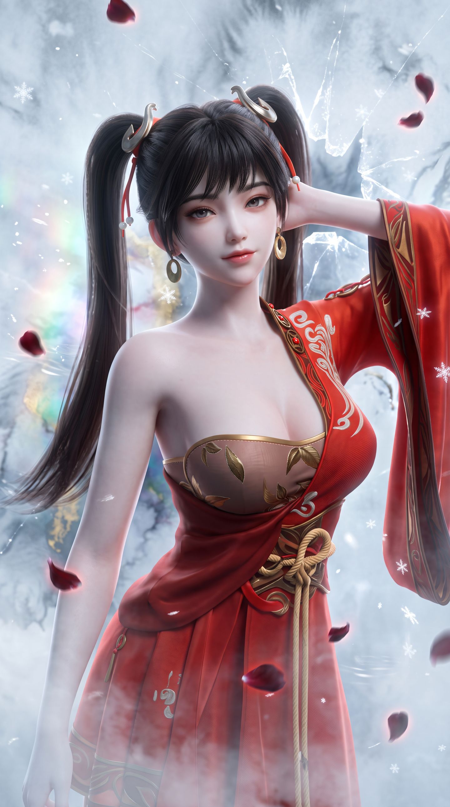 一斩苍穹罗琦壁纸 国漫女神图片 萝莉系列 动漫萌妹,第2张