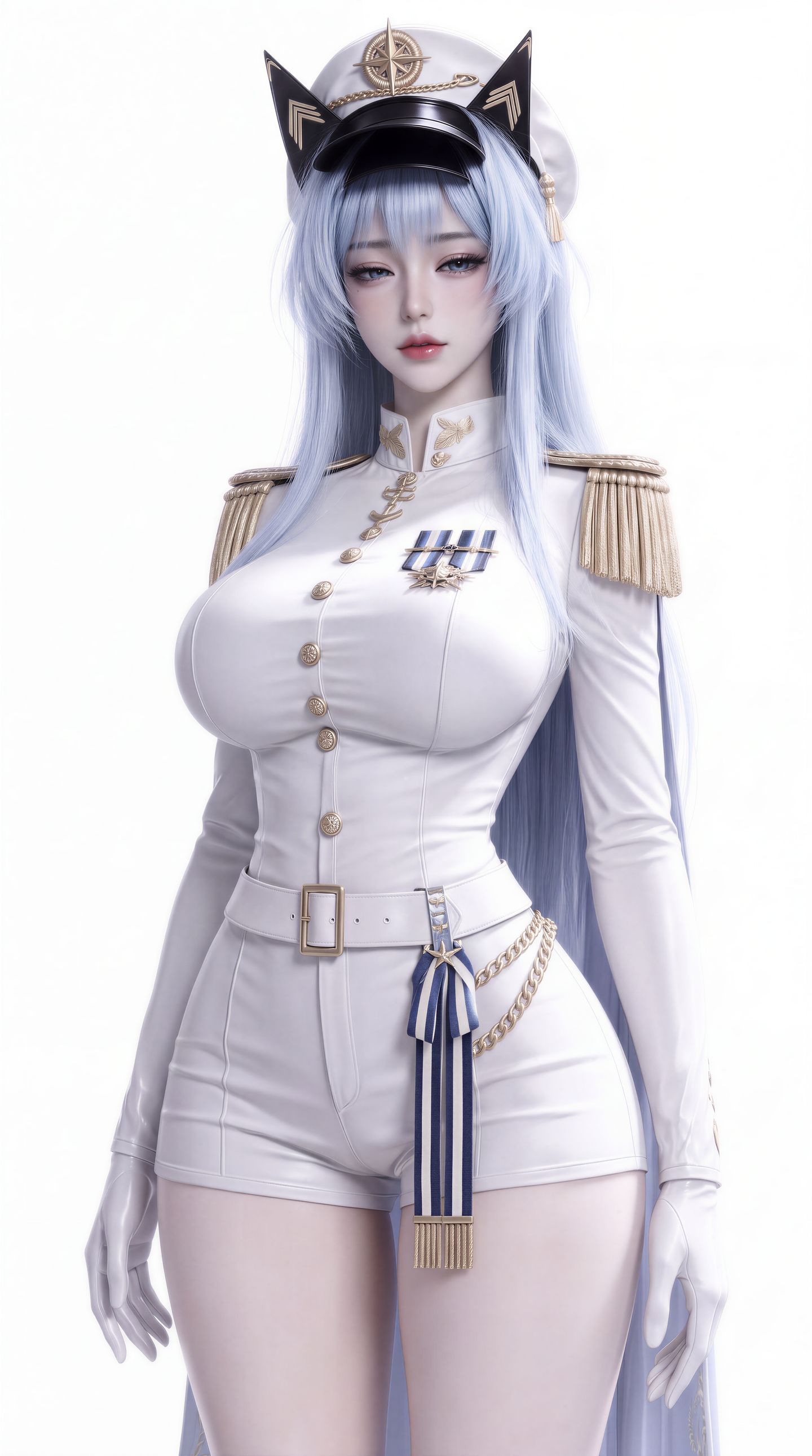 nikke胜利女神壁纸 唯美颜值 高清美女图片 S型丰满身材 超高清,第1张