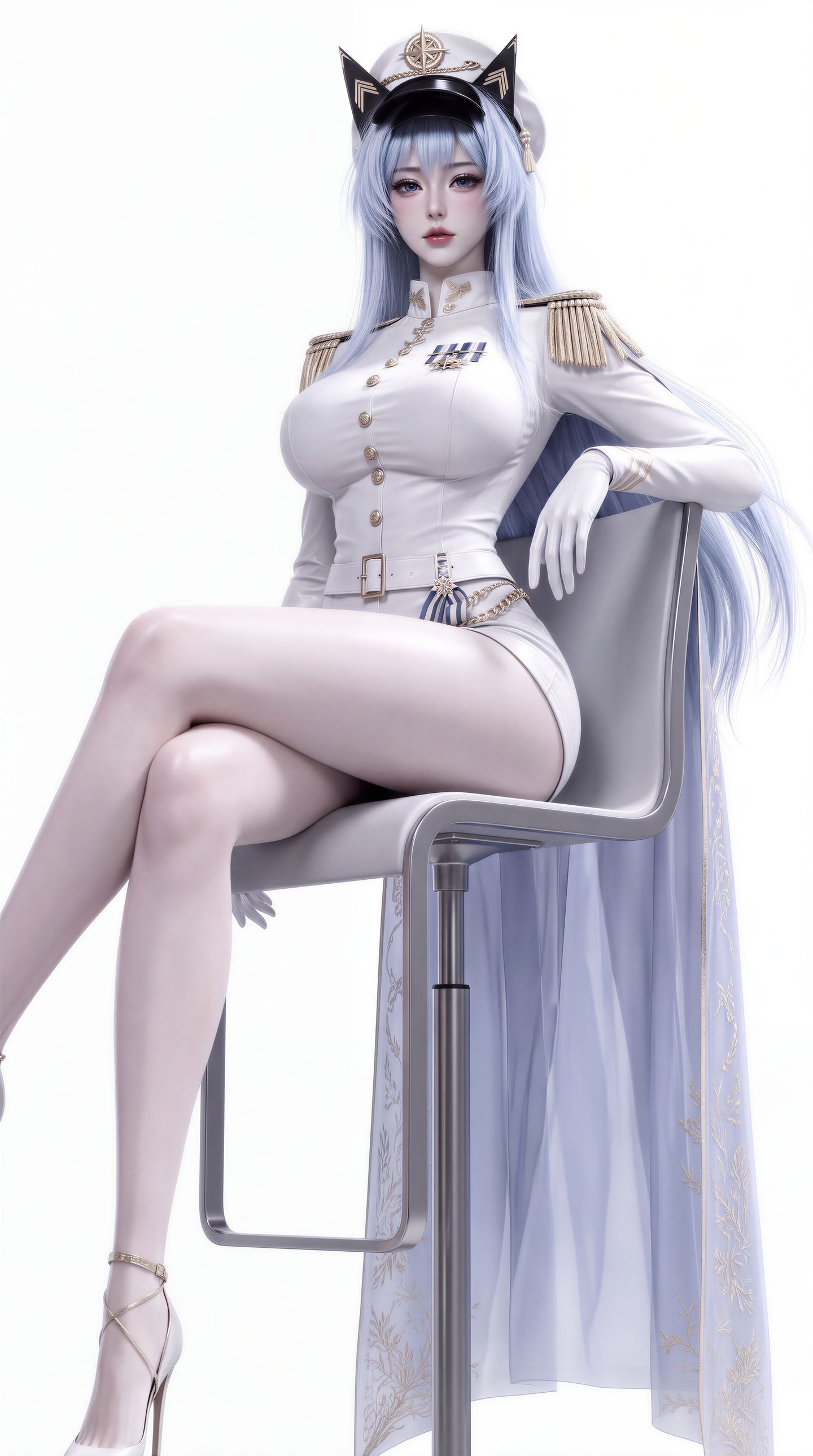 nikke胜利女神壁纸 唯美颜值 高清美女图片 S型丰满身材 超高清,第2张