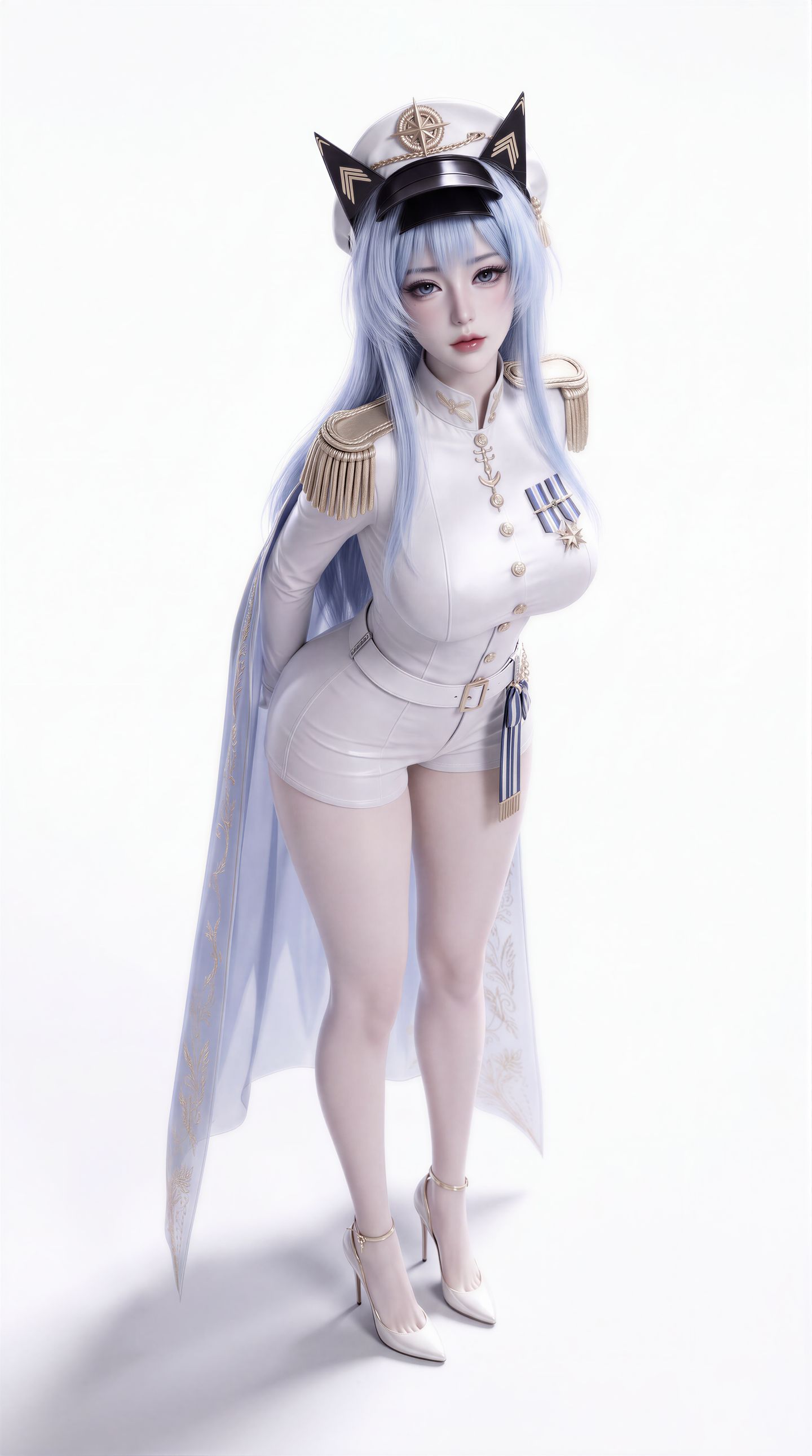 nikke胜利女神壁纸 唯美颜值 高清美女图片 S型丰满身材 超高清,第3张