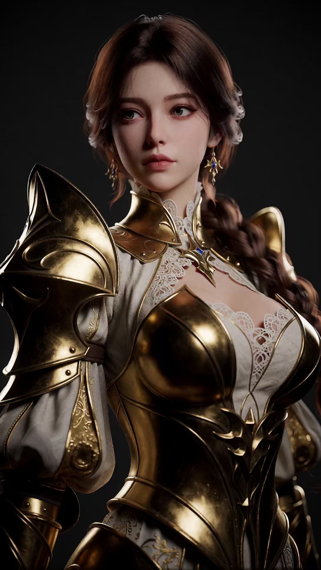 AI概念设计 3D精灵美女 旗袍写实写真 清晰高清,第2张