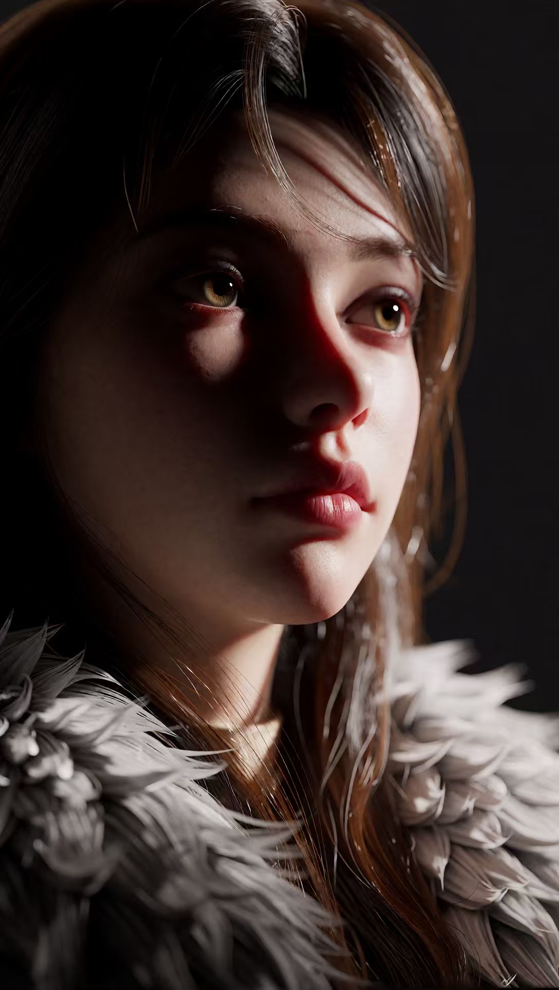 AI概念设计 3D精灵美女 旗袍写实写真 清晰高清,第10张