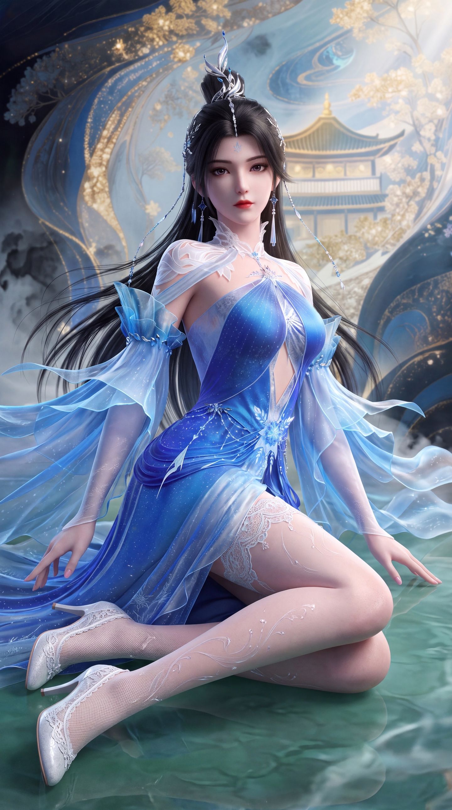 逆天邪神夏倾月 国漫推荐 渔网袜版 仙侠玄幻古风动画,第3张