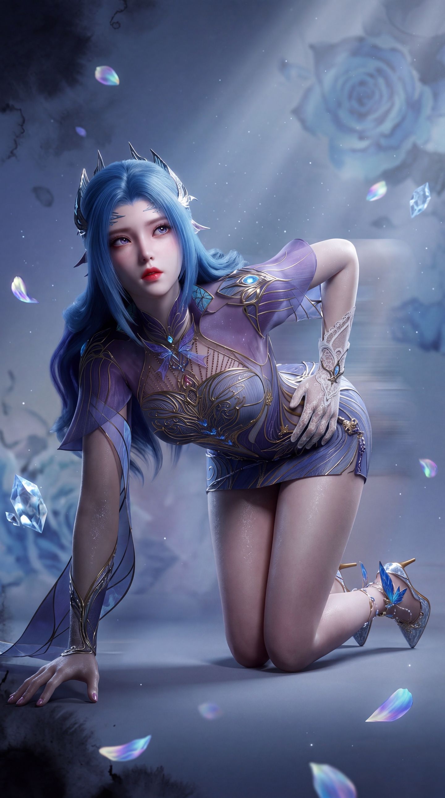斗罗大陆2唐舞桐 国漫美女 绝世唐门 在线壁纸,第3张