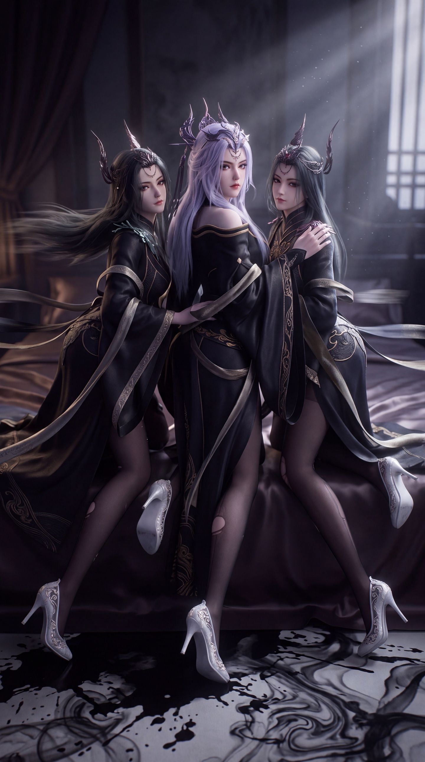 师兄啊师兄三霄仙子 国漫推荐 黑丝裤袜 优酷动漫,第2张