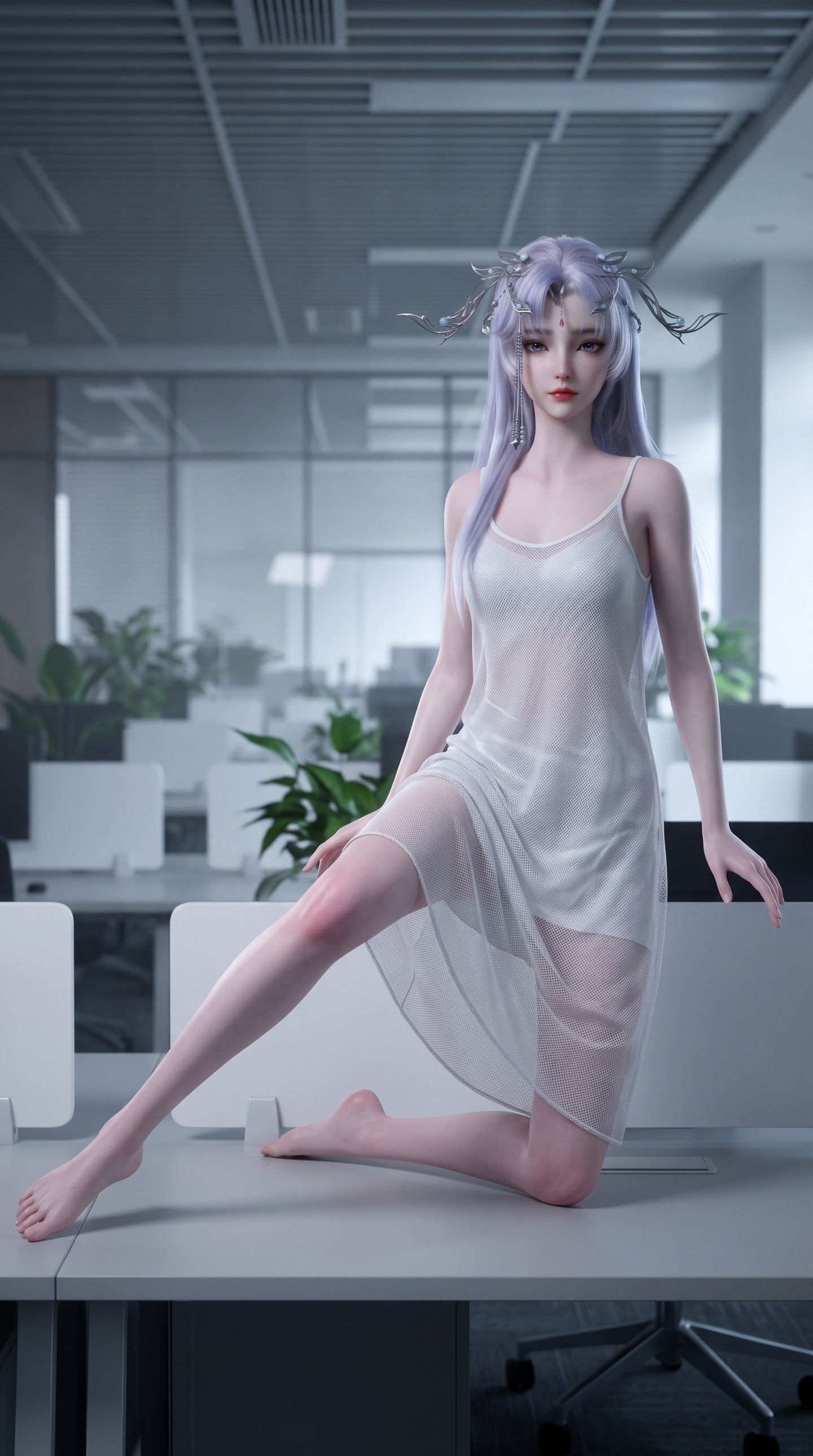 东大高武学院的苏妄校长 御姐身材 性感美腿比命还长,第4张