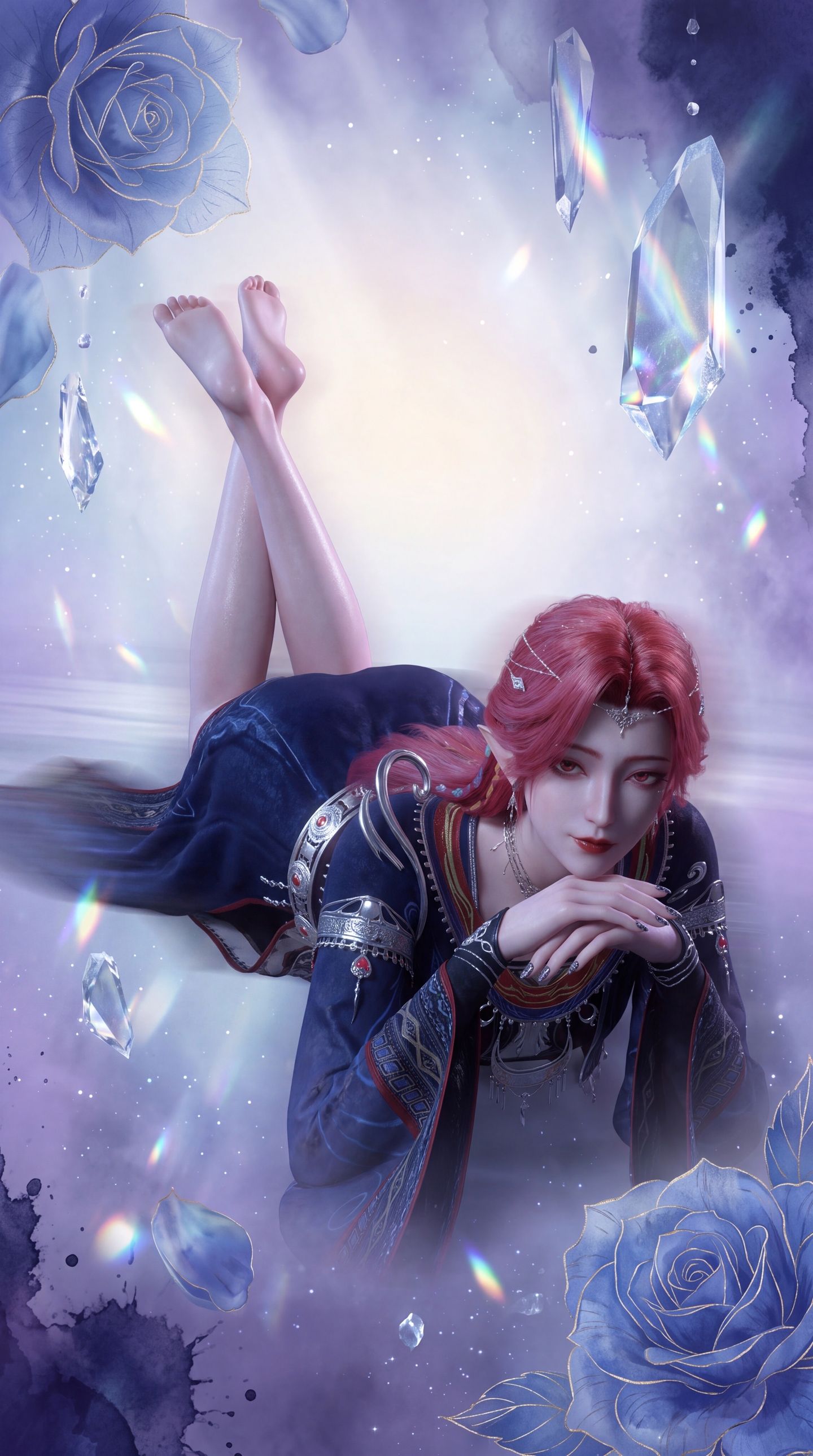《遮天》齐琪在线美图免费下载 国漫女神壁纸,第3张