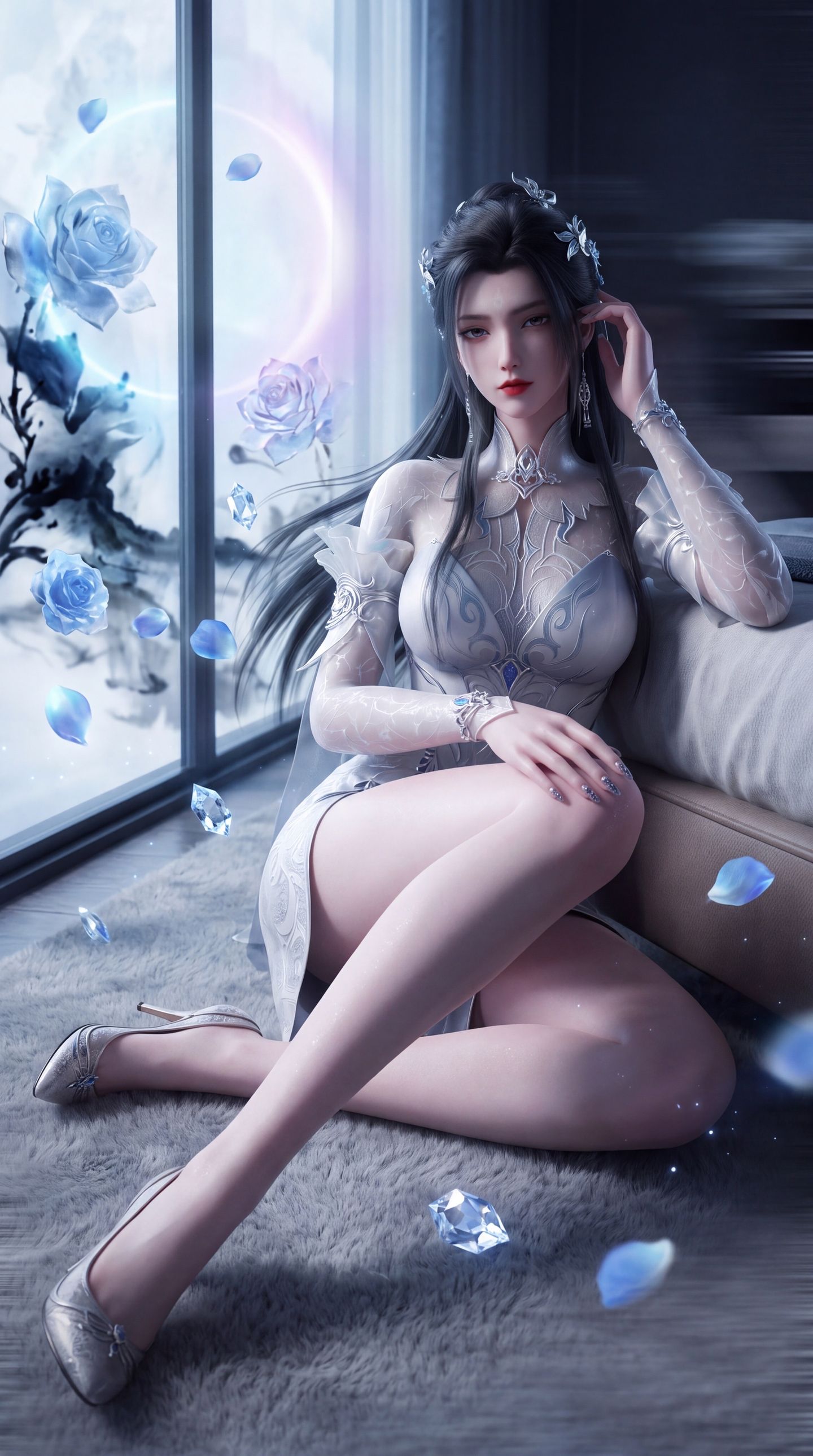 诛仙动画 陆雪琪很难不爱真的太棒了 国漫女神AI图片,第2张