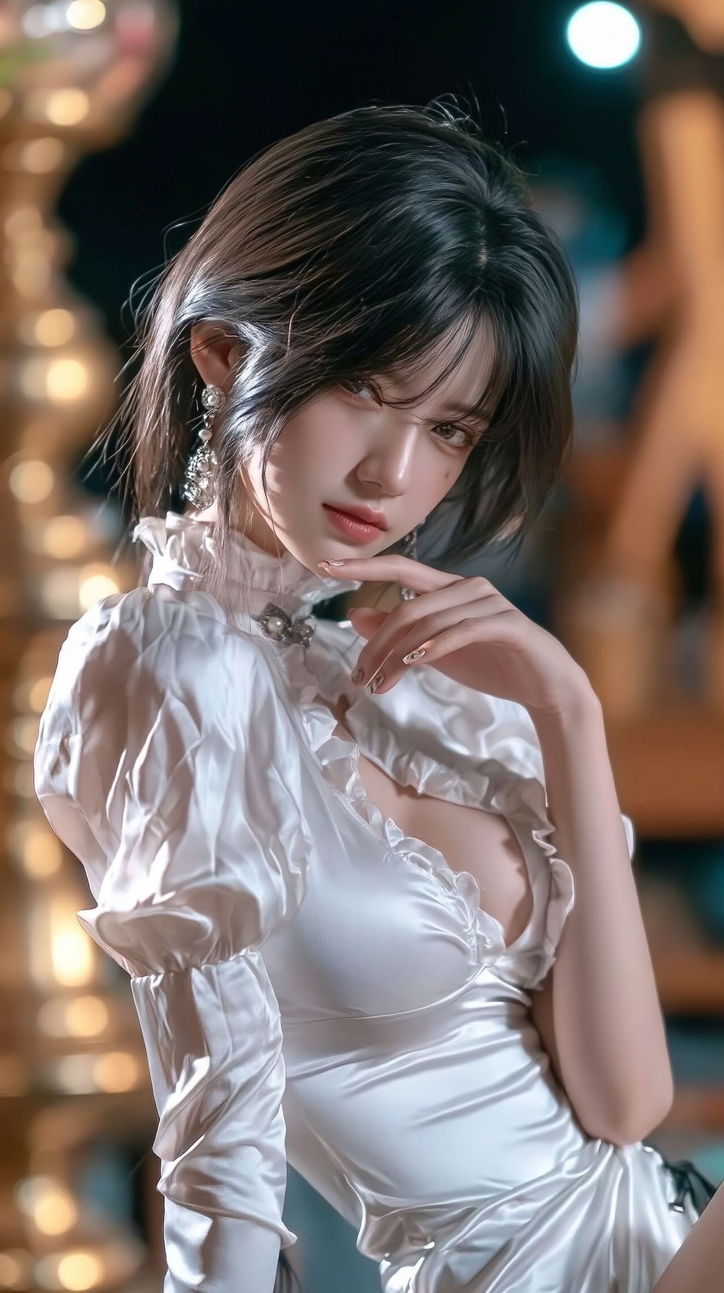 御姐甜妹高清壁纸 AI美女写真 cosplay,第6张