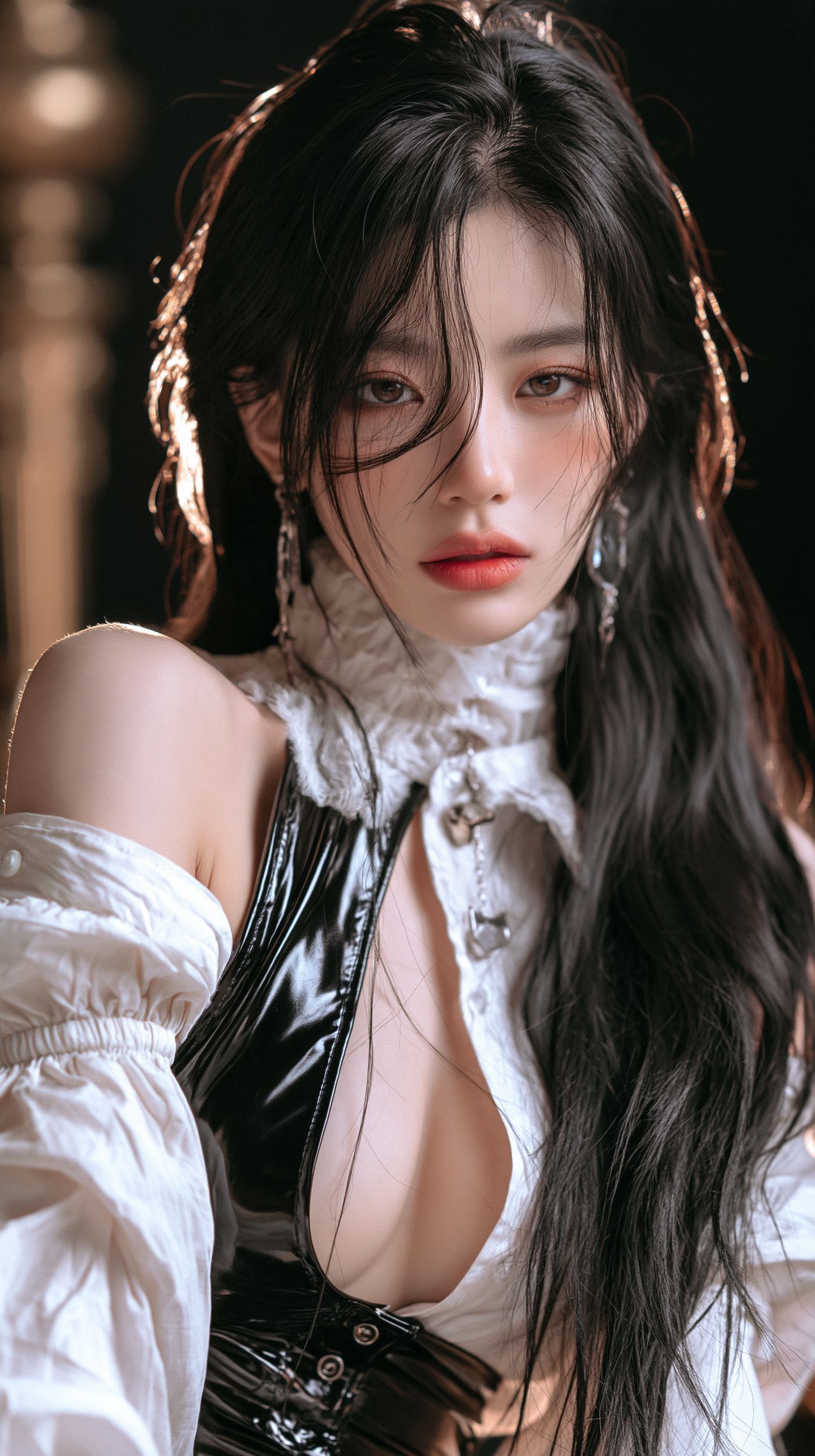 御姐甜妹高清壁纸 AI美女写真 cosplay,第5张