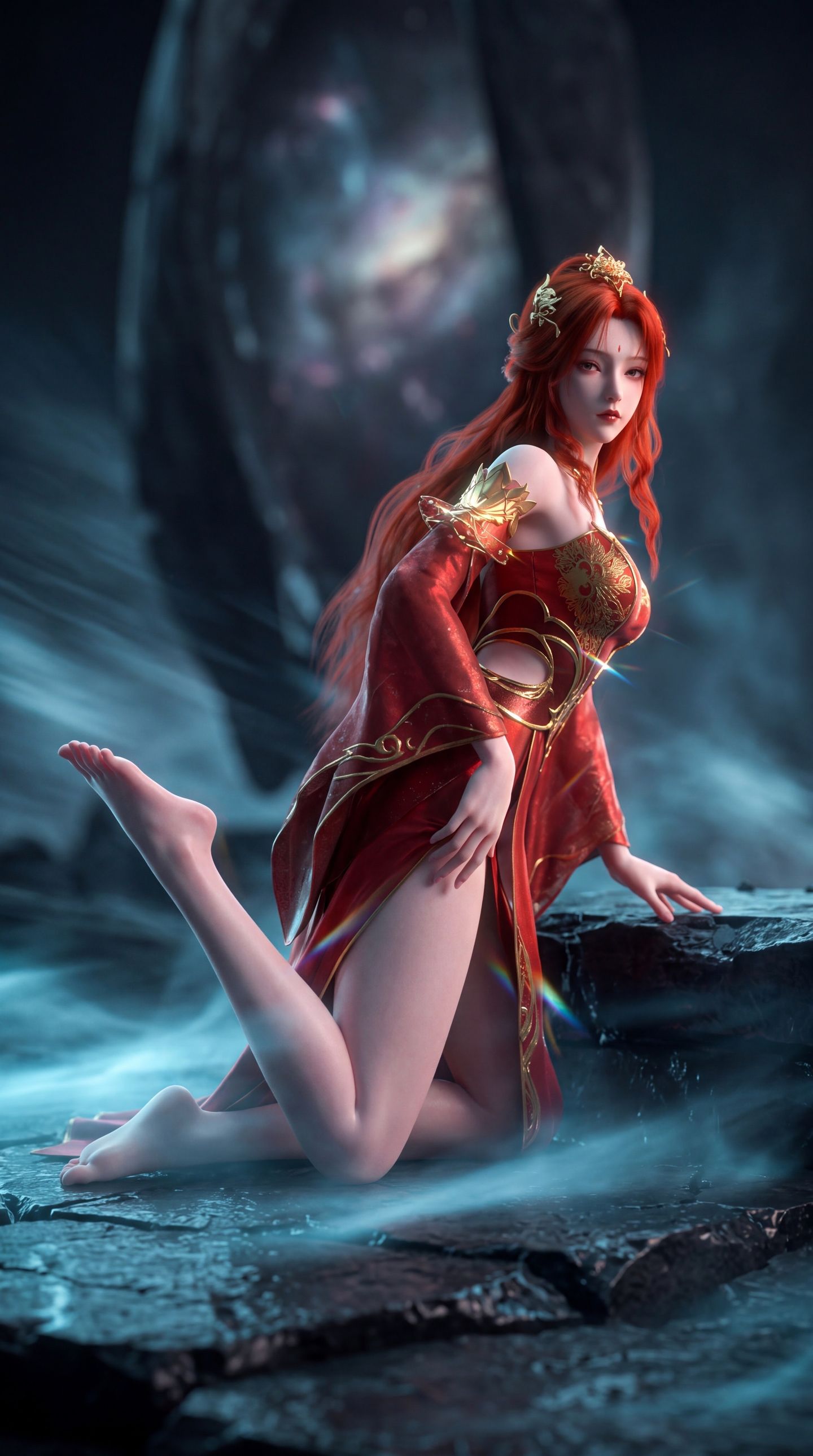完美世界动画神冥 御姐系角色 性感穿搭美女,第6张
