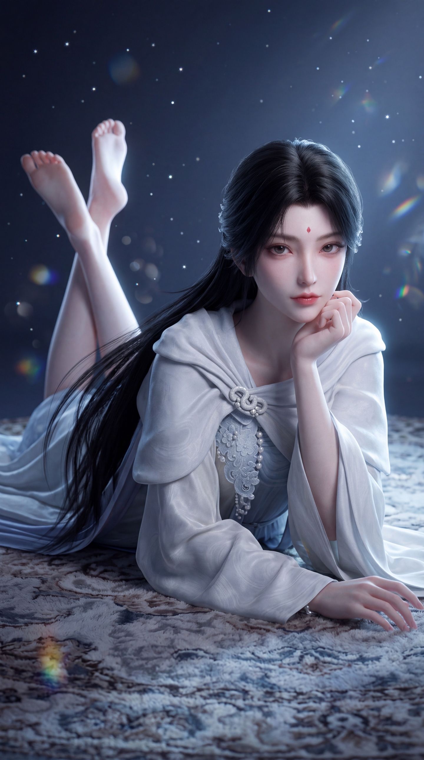 清纯女神安妙依《遮天》国漫动漫壁纸 高级感壁纸,第3张