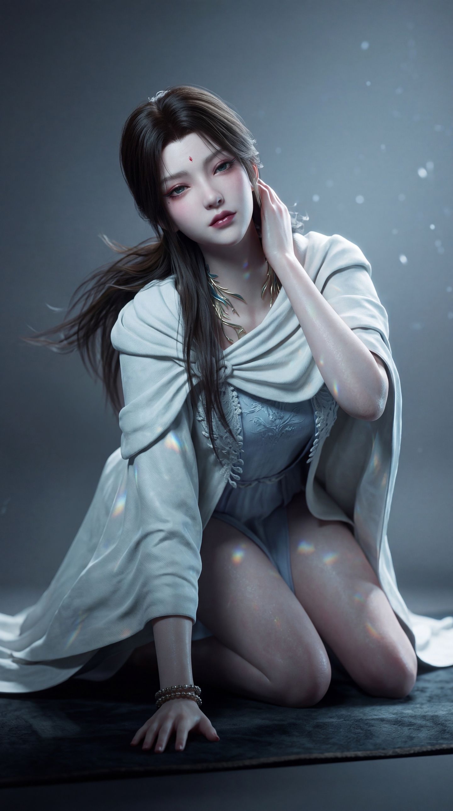 清纯女神安妙依《遮天》国漫动漫壁纸 高级感壁纸,第4张
