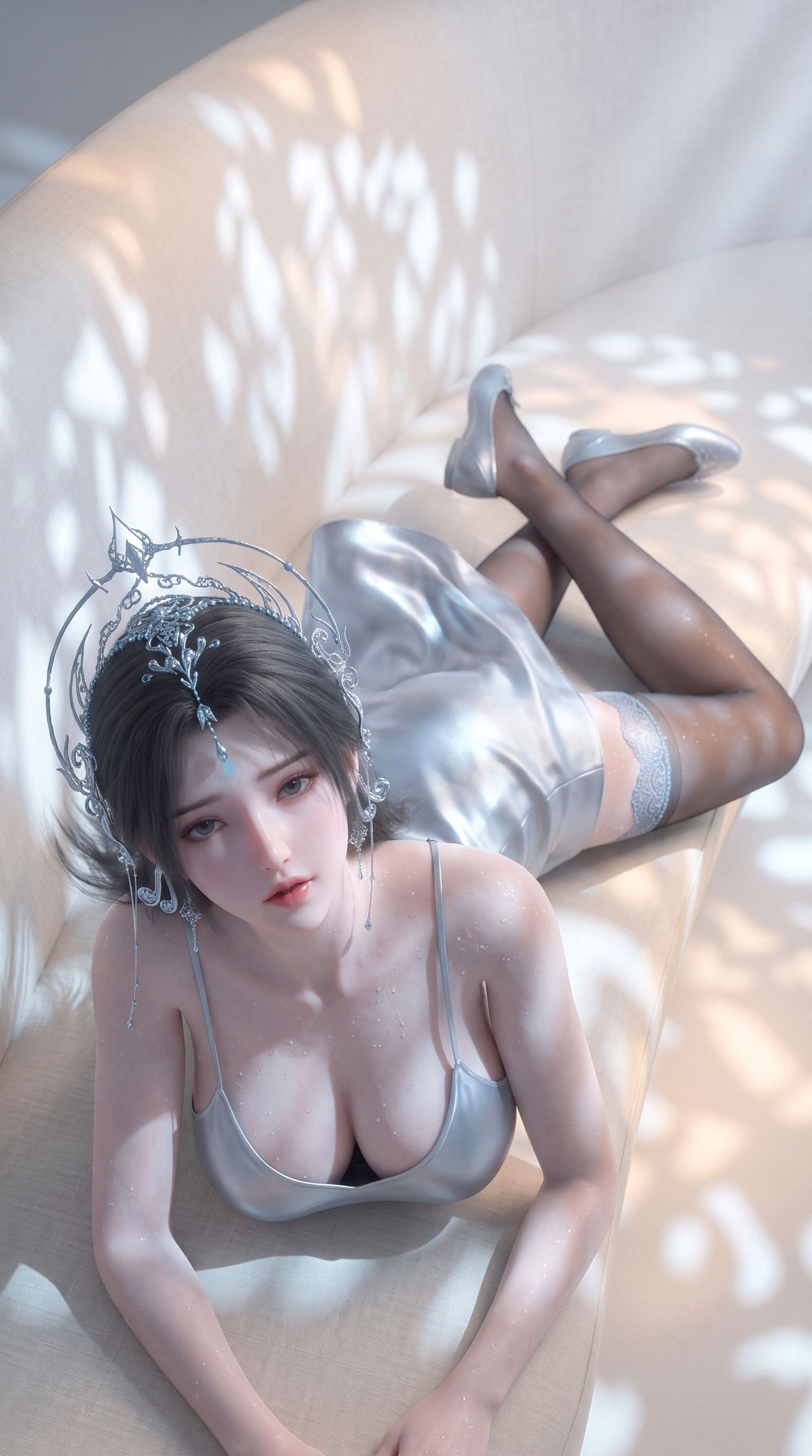 动漫国漫壁纸，完美世界性感清漪美照 AI国漫女神,第1张