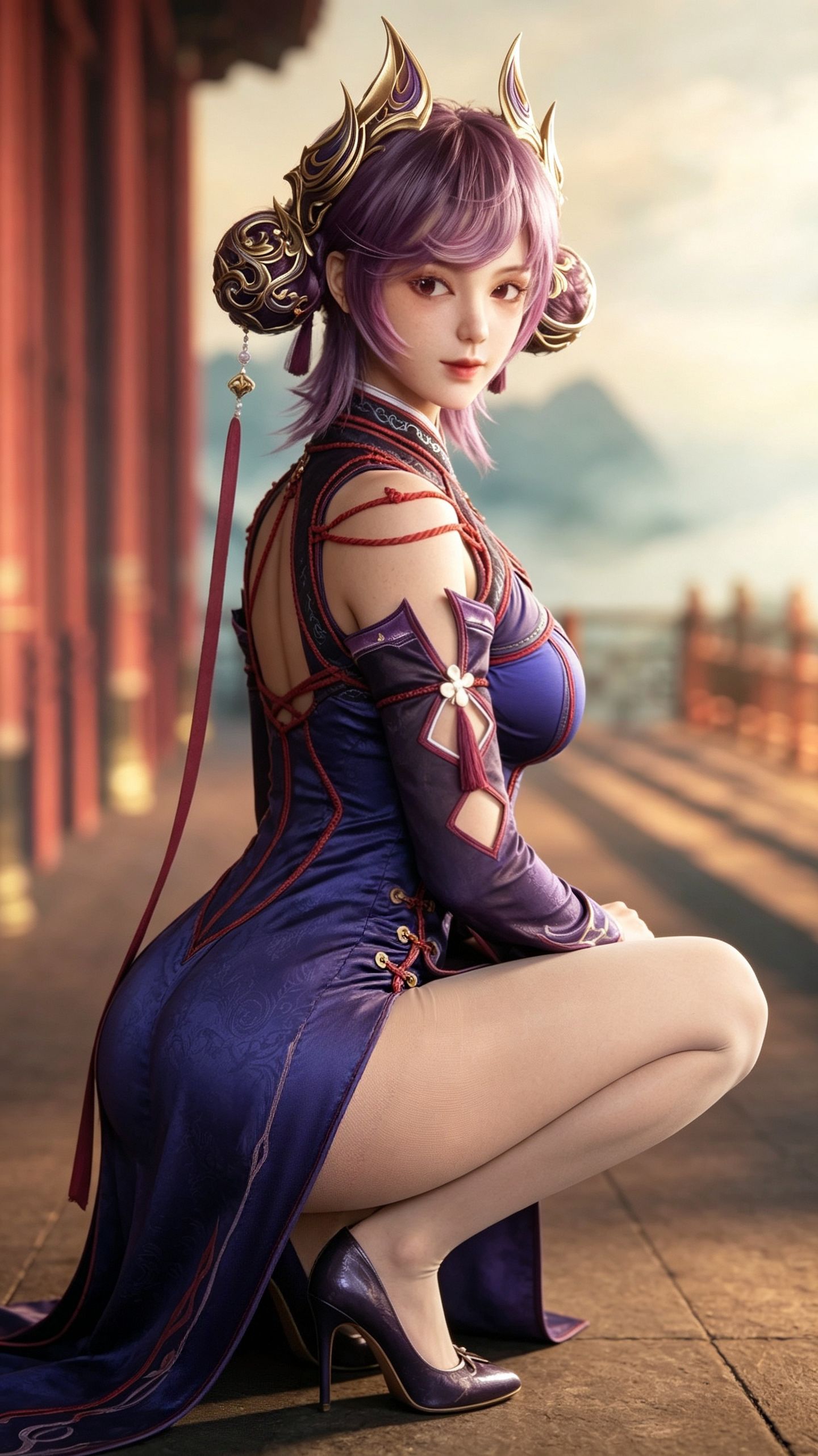 牧神记动画天圣教圣女司芸香图片，高清细节拉满的竖版壁纸,第5张