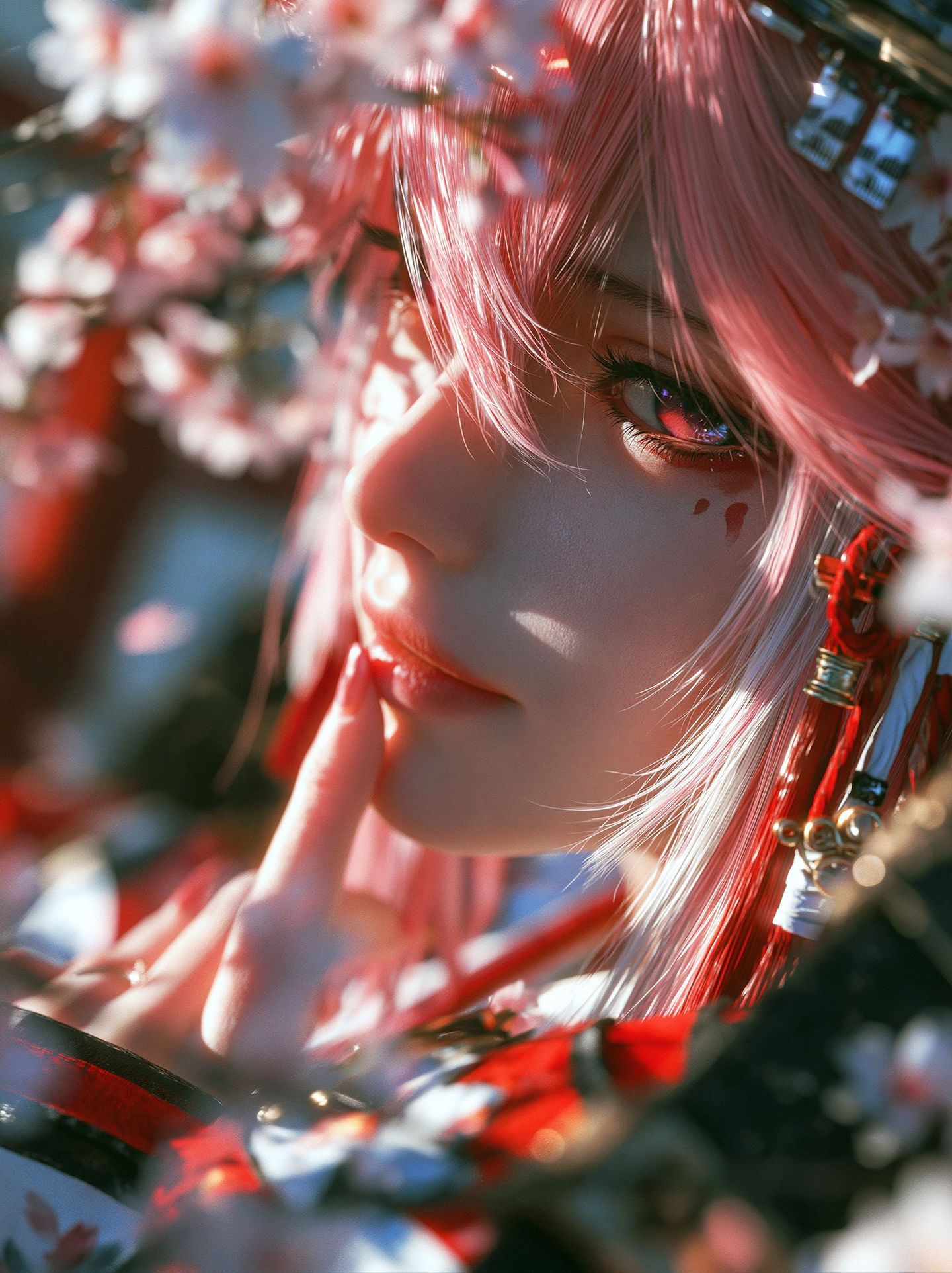 山高狐狸野，八重是我姐。二次元游戏原神3D版八重神子图片,第3张