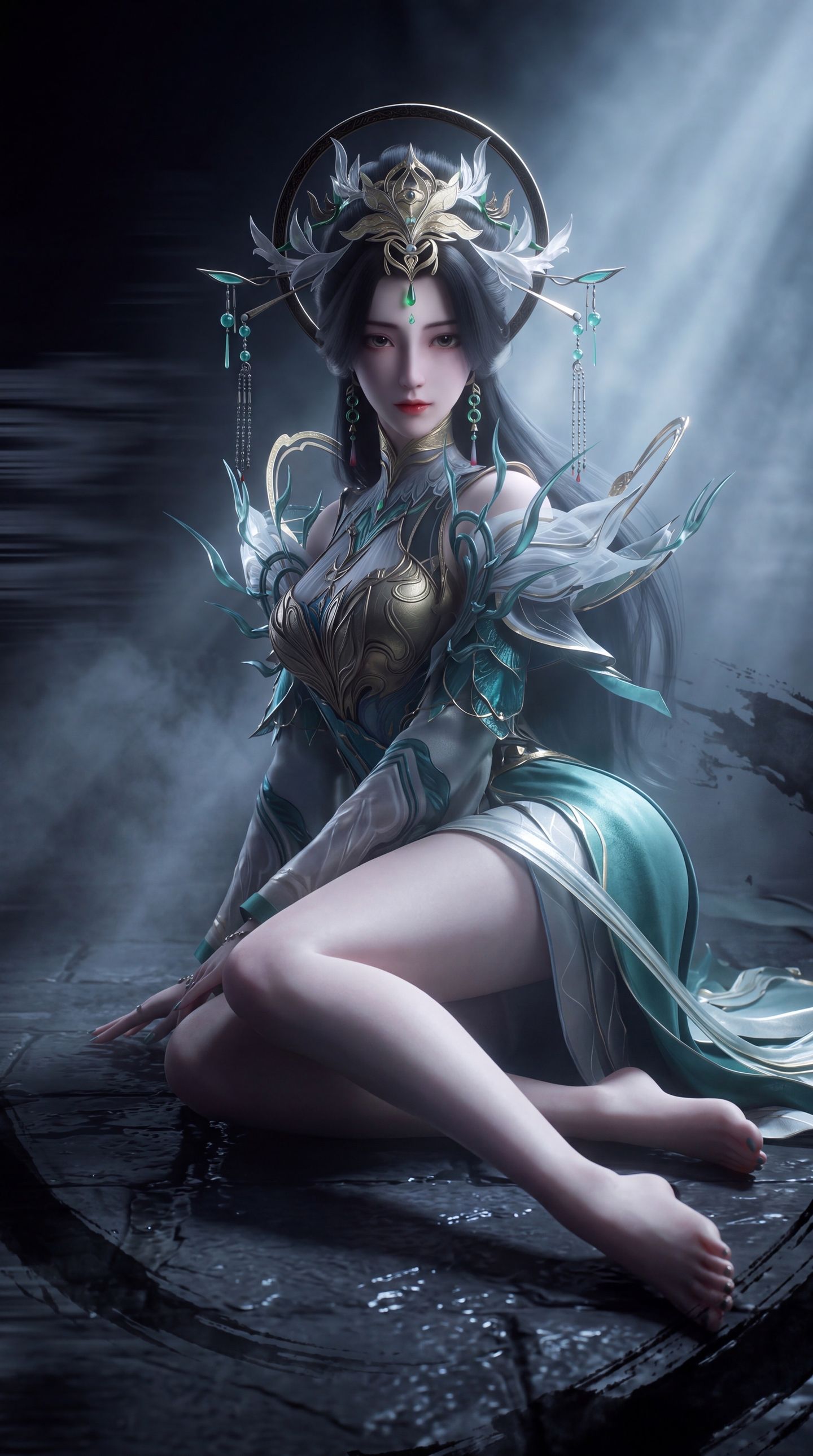 完美世界九劫焚天柳神手机壁纸，动漫国漫人物美图大全,第3张