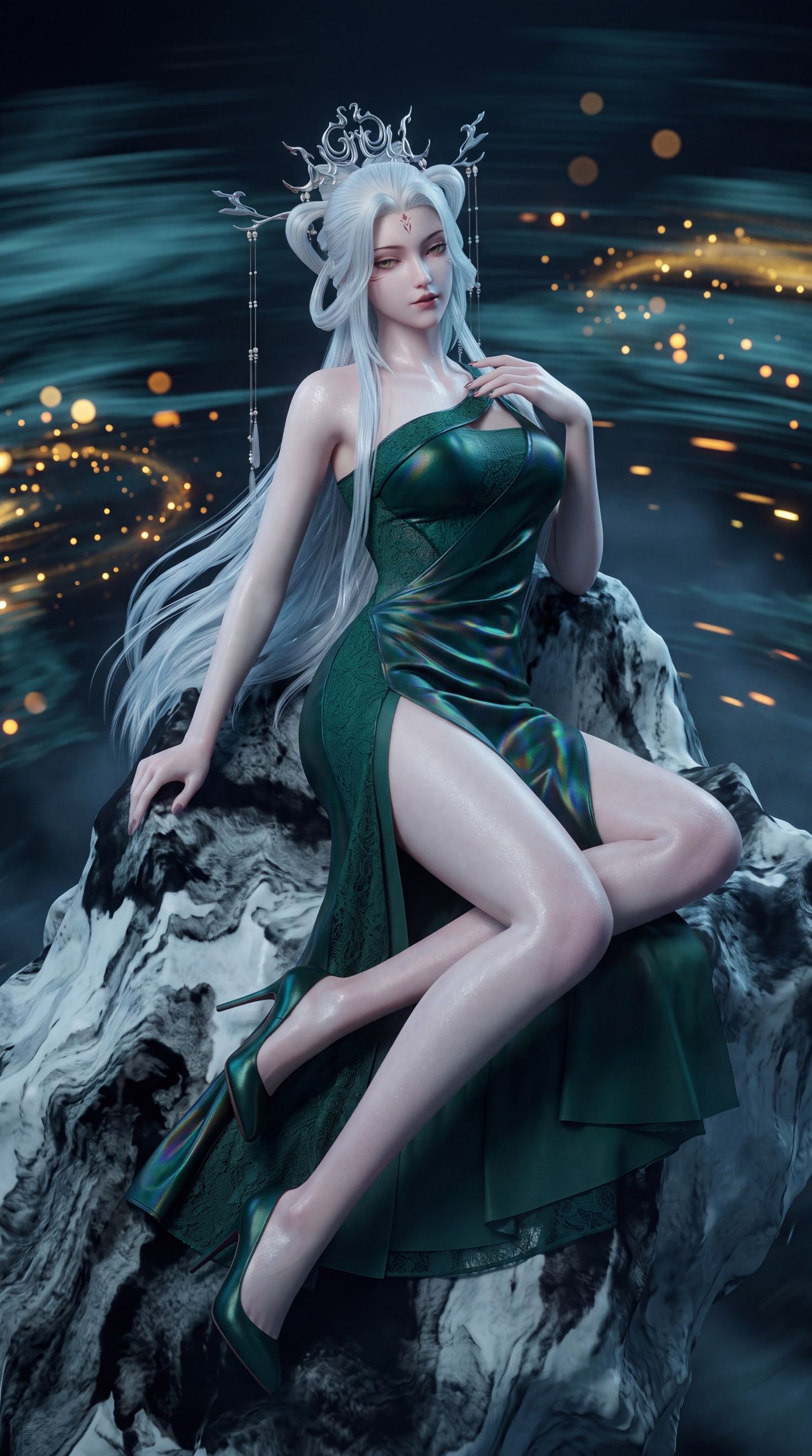 《诛仙》小白纯欲天花板的国漫女神，性感身材穿搭换装版,第2张