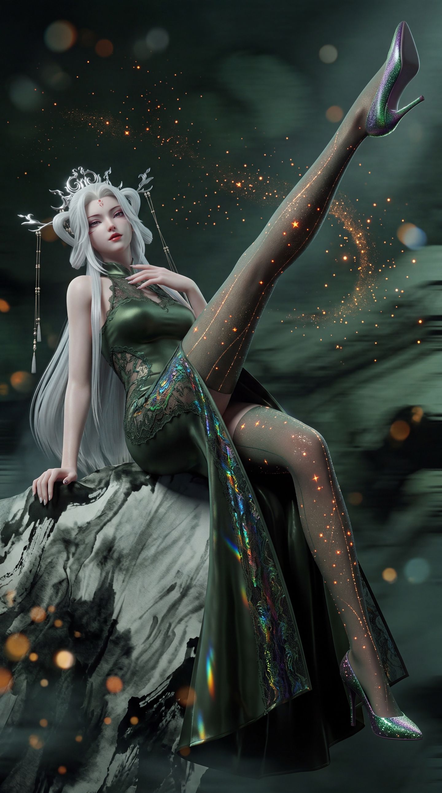 《诛仙》小白纯欲天花板的国漫女神，性感身材穿搭换装版,第3张